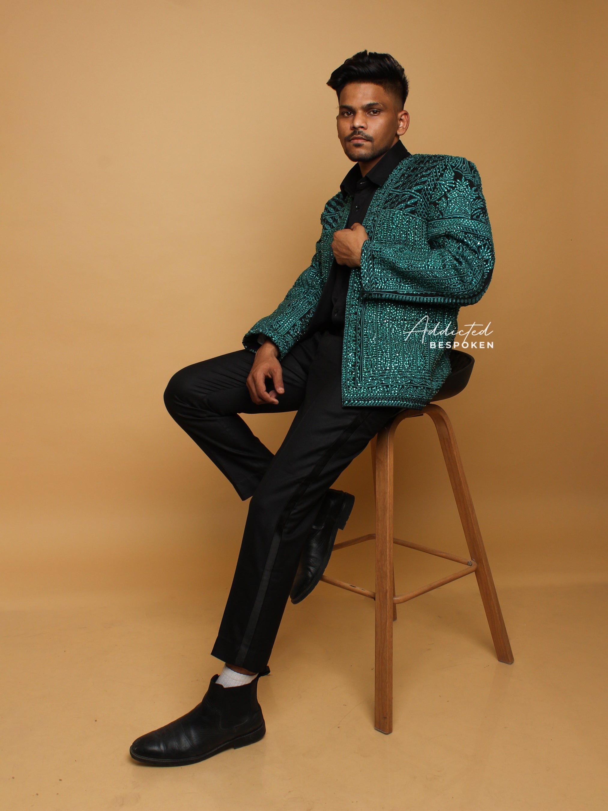 Premium Vintage Embellished Blazer Addicted Bespoken