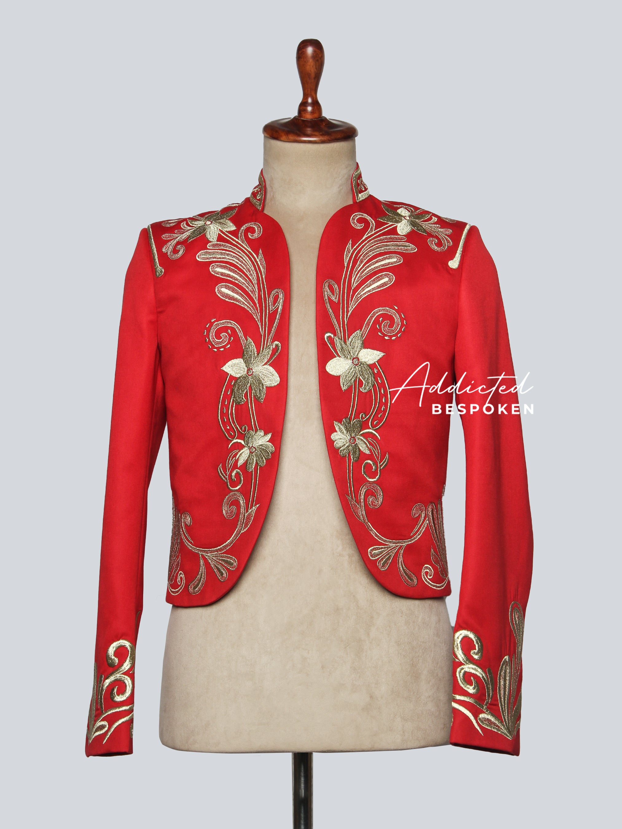Artisan-Made Charro Bolero Embroidered Jacket