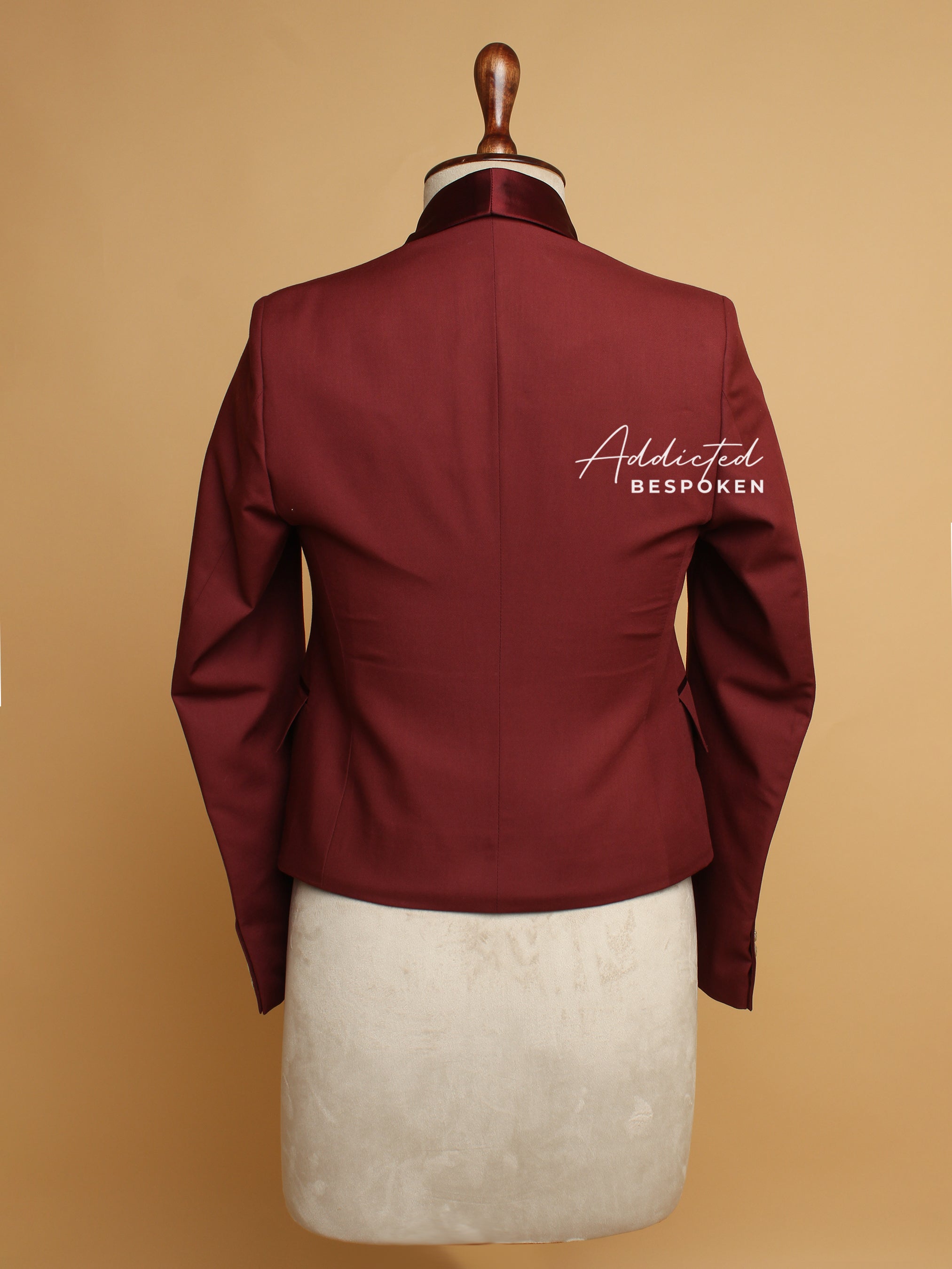 Wine Tuxedo Suit Addicted Bespoken