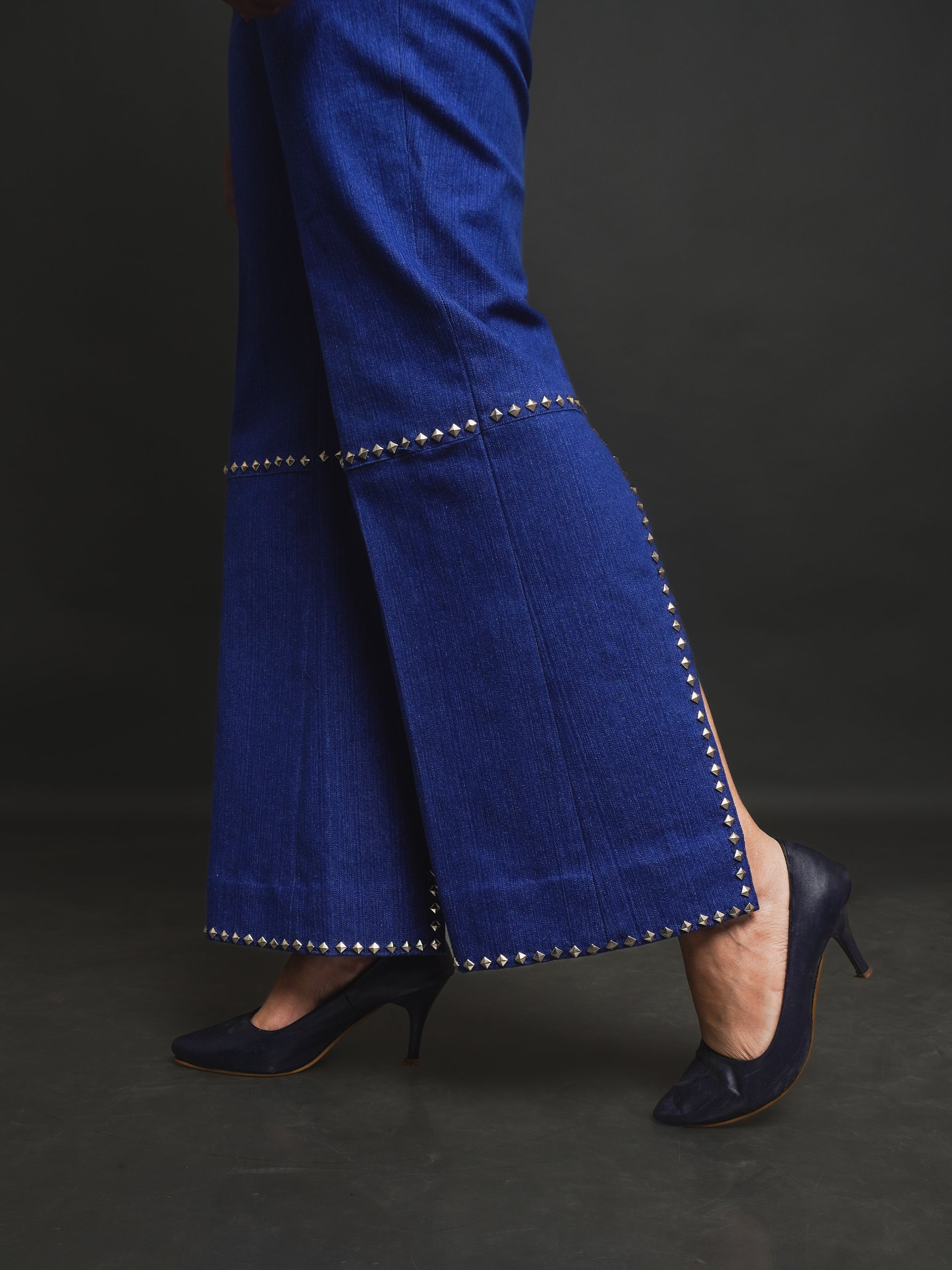 Slit & Style Denim Pant