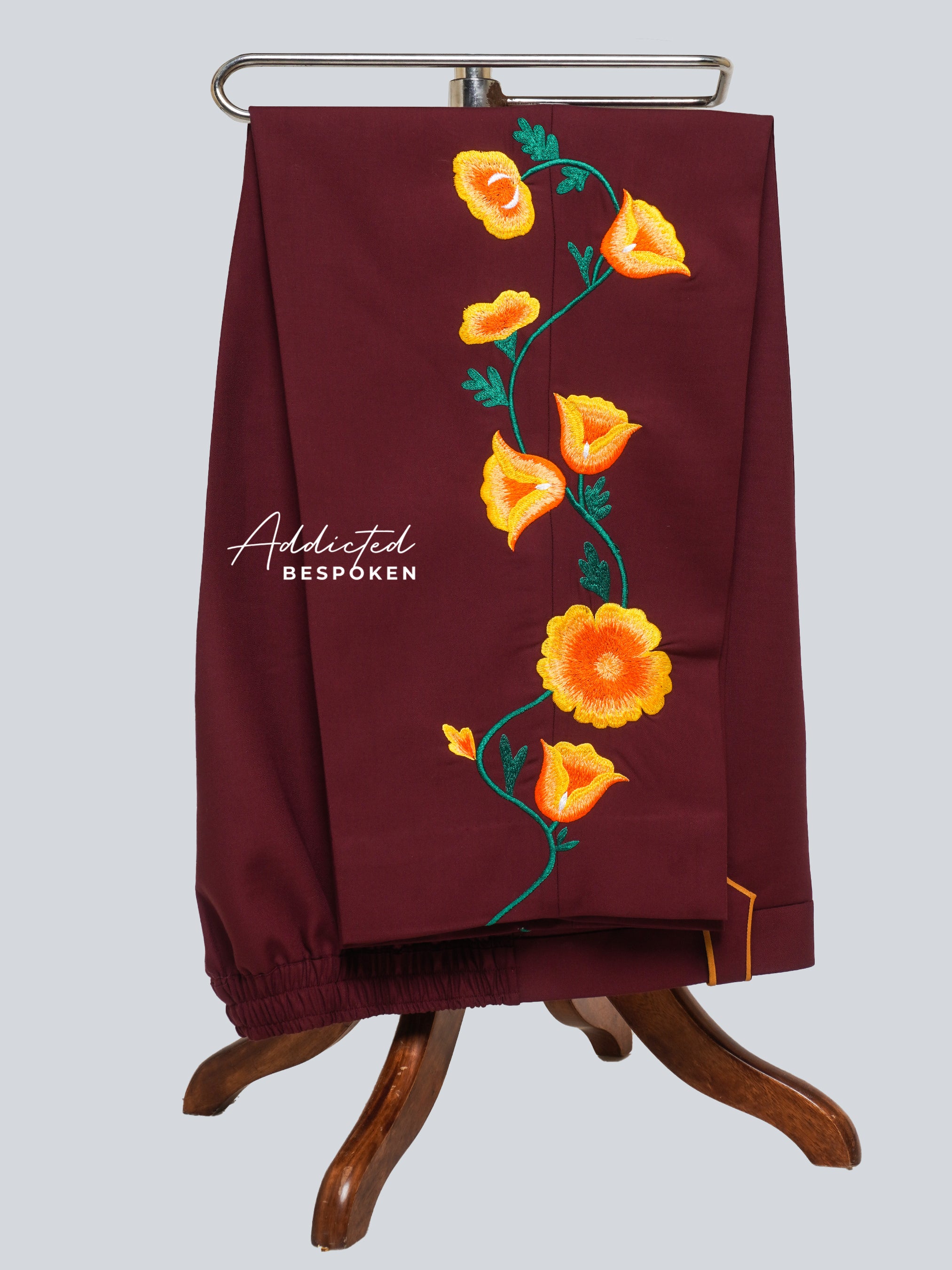 Guitar Serenade Embroidered Suit