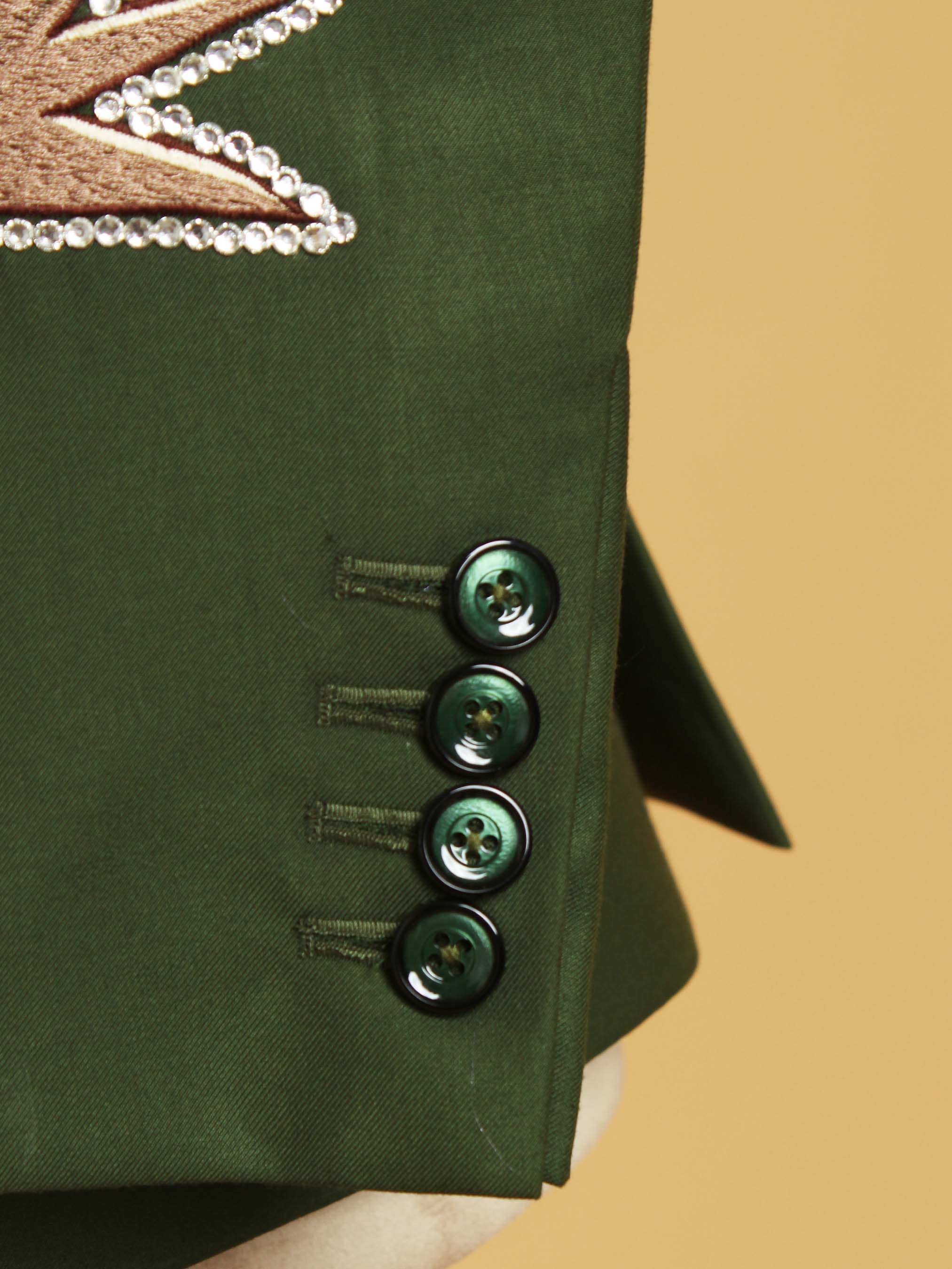 Crocodile Embellished Cowboy Suit Addicted Bespoken