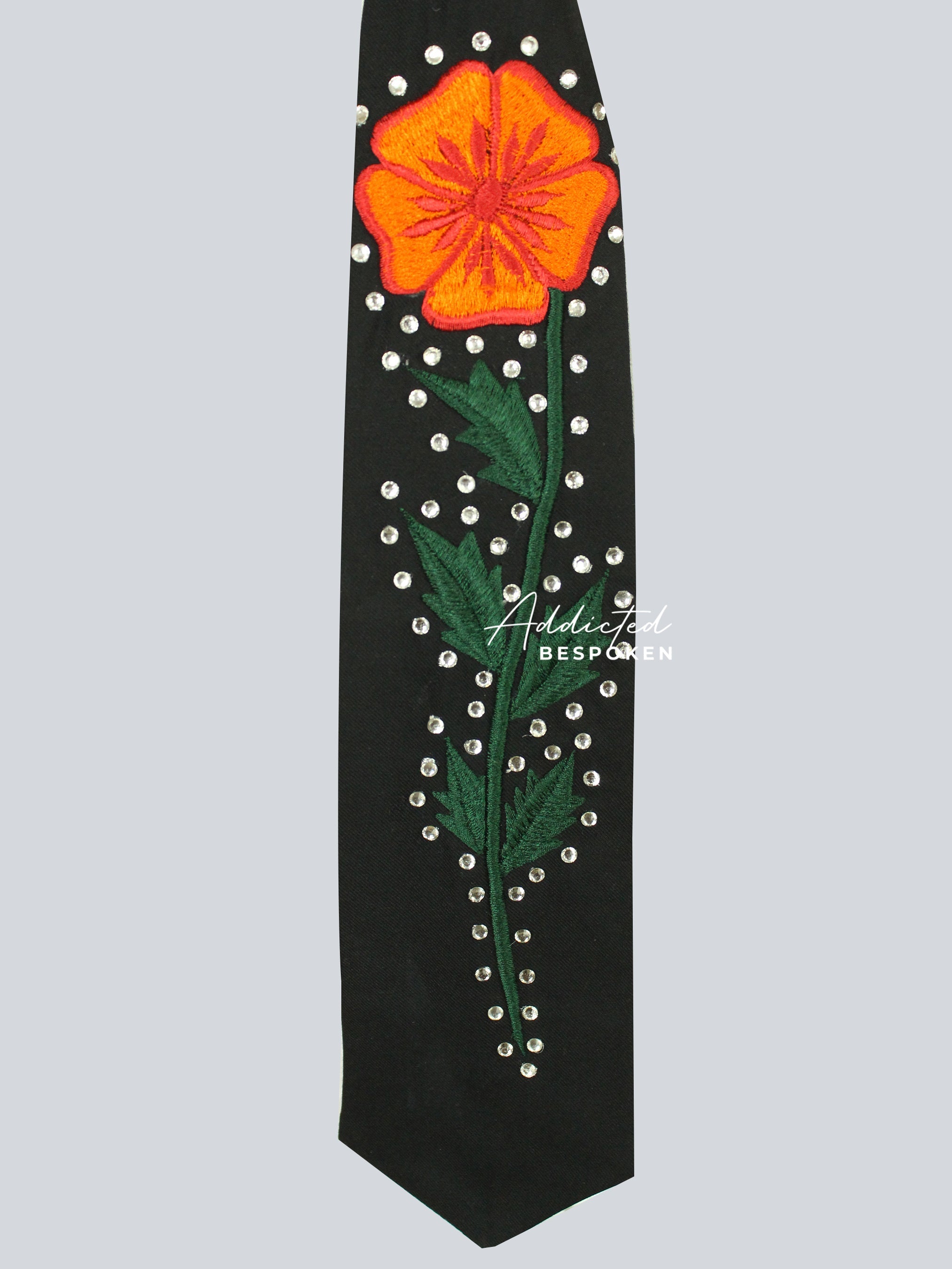 Oak Tree Embroidered Pantsuit Addicted Bespoken