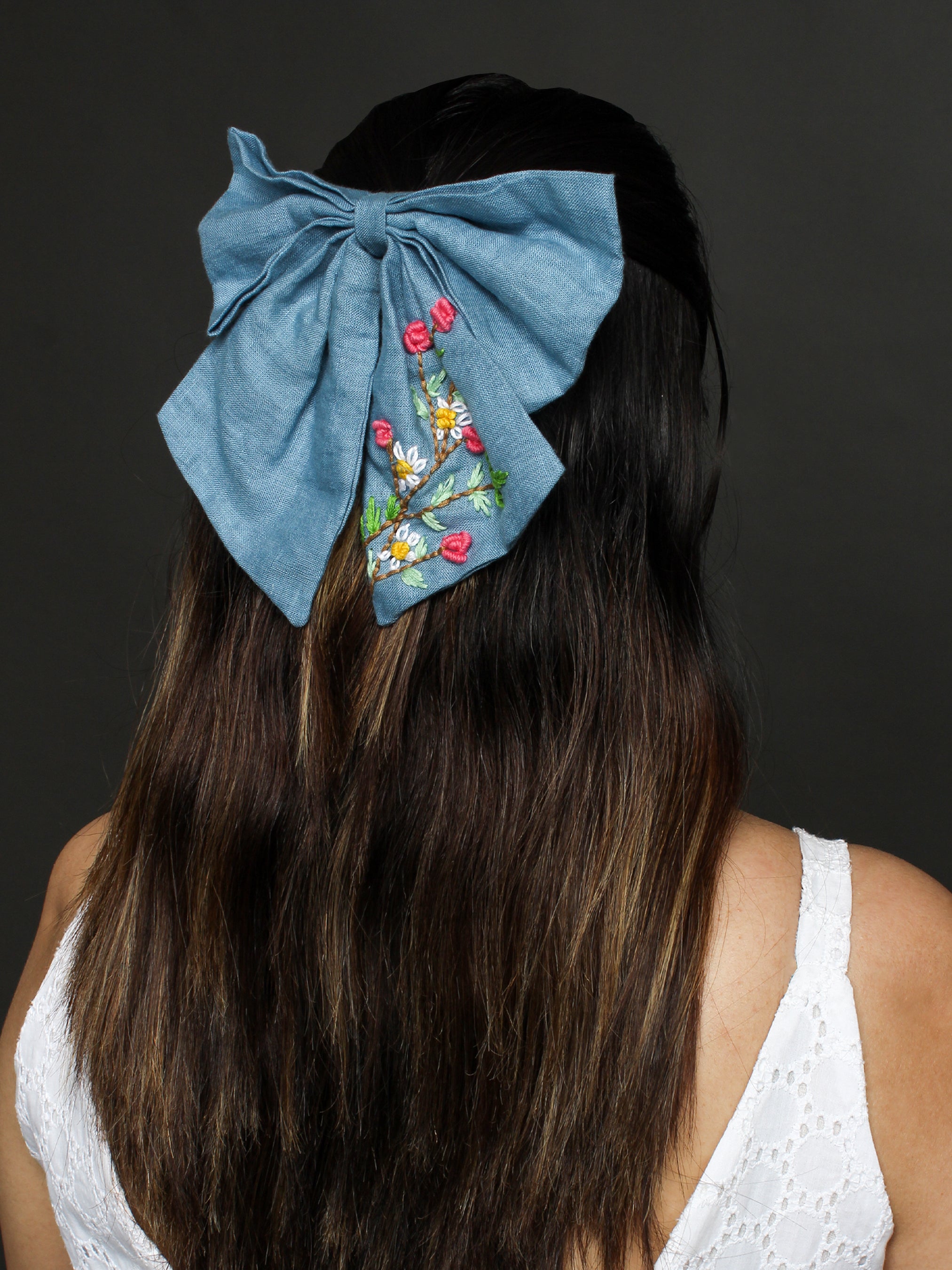 Bespoke Bloom Hair Bow