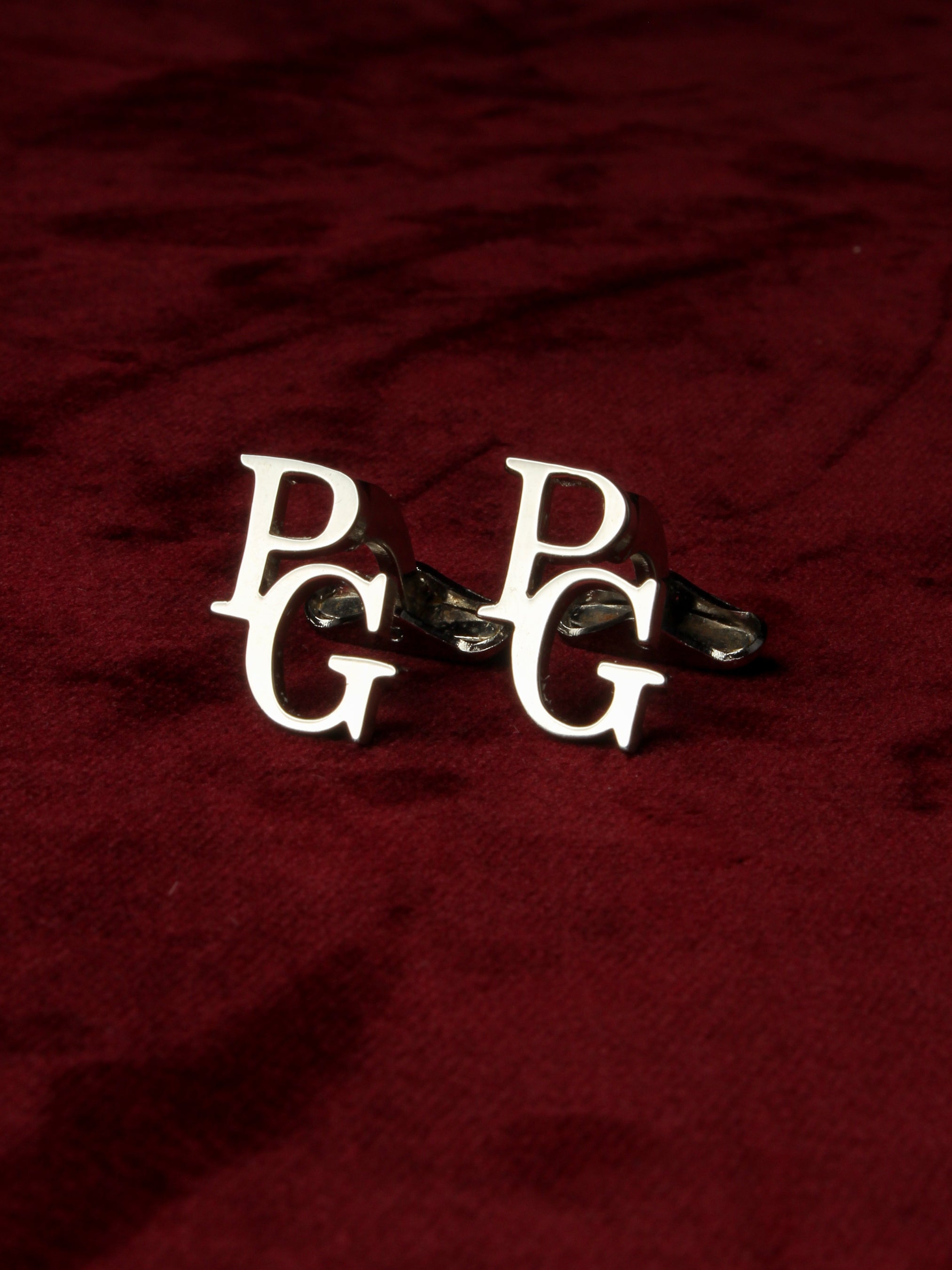 Customized Initials Cufflinks