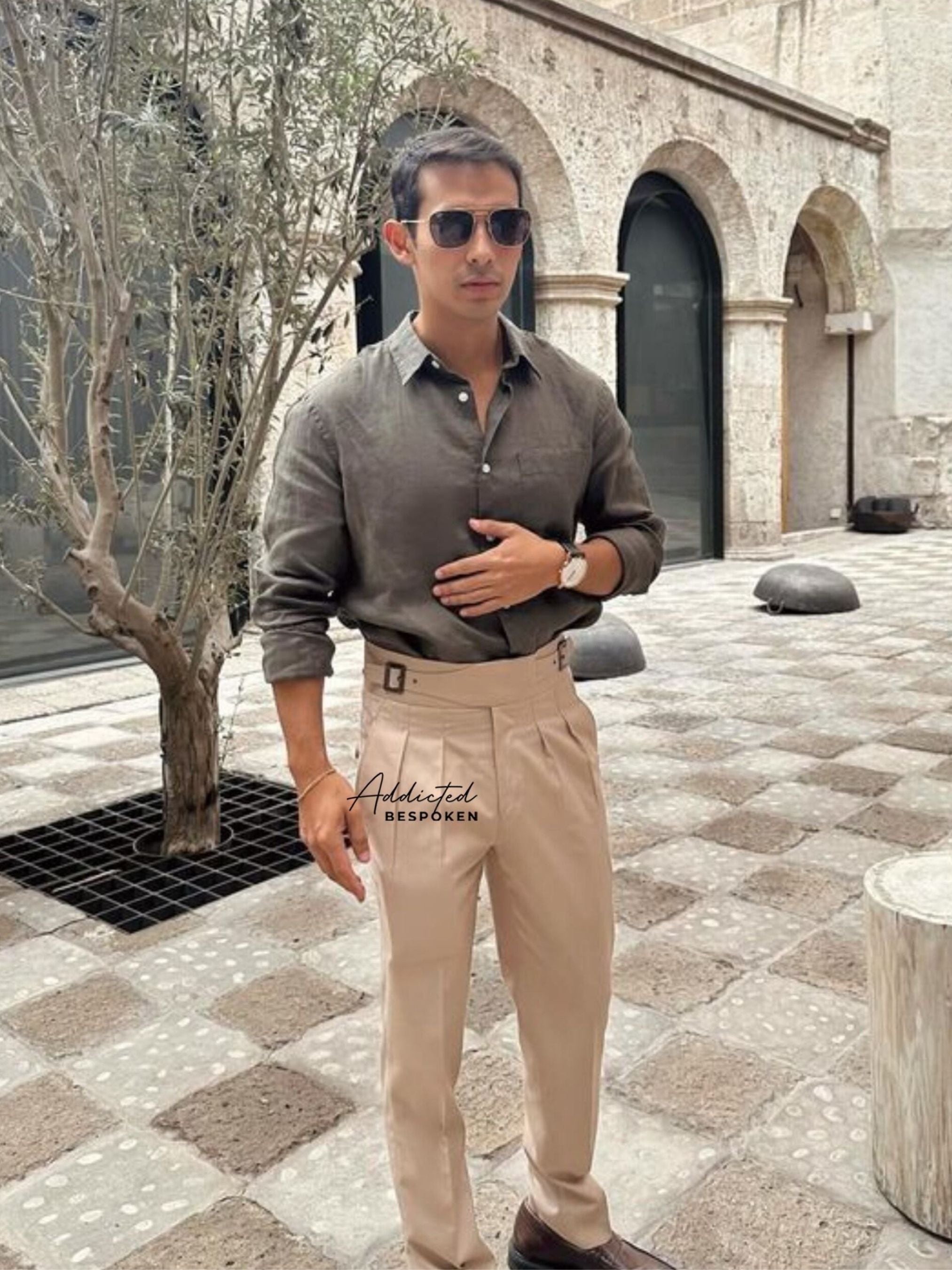 Italian Gurkha Pants Addicted Bespoken