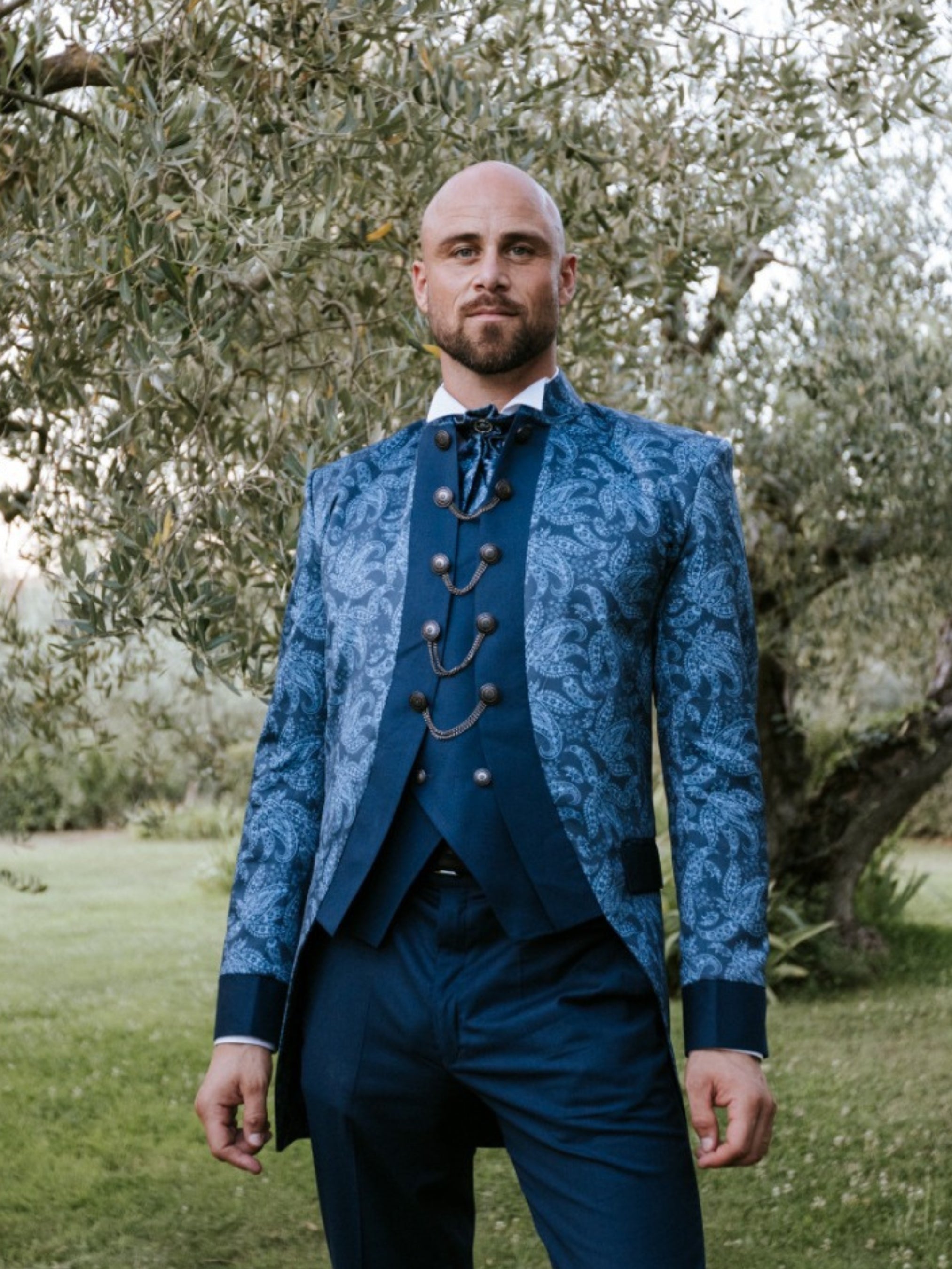 Tailcoat Printed Suit Addicted Bespoken