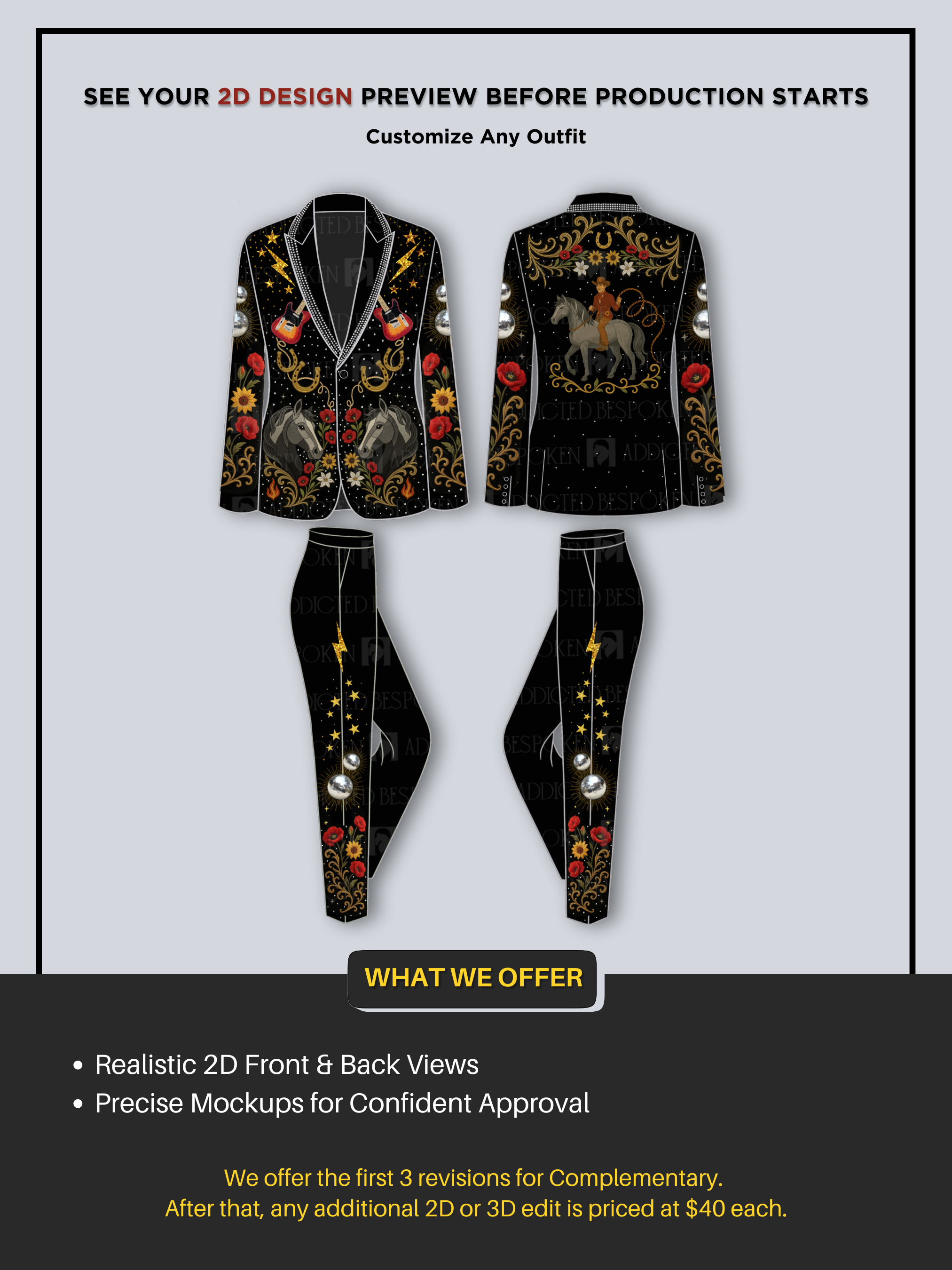Digital Mock Up for Shon Addicted Bespoken
