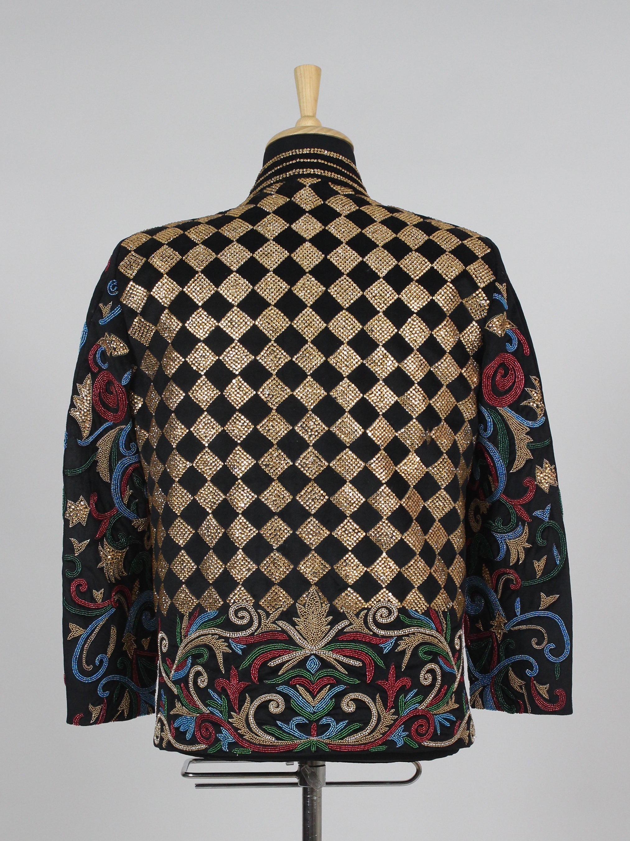 Mandarin African Embroidery Jacket Addicted Bespoken