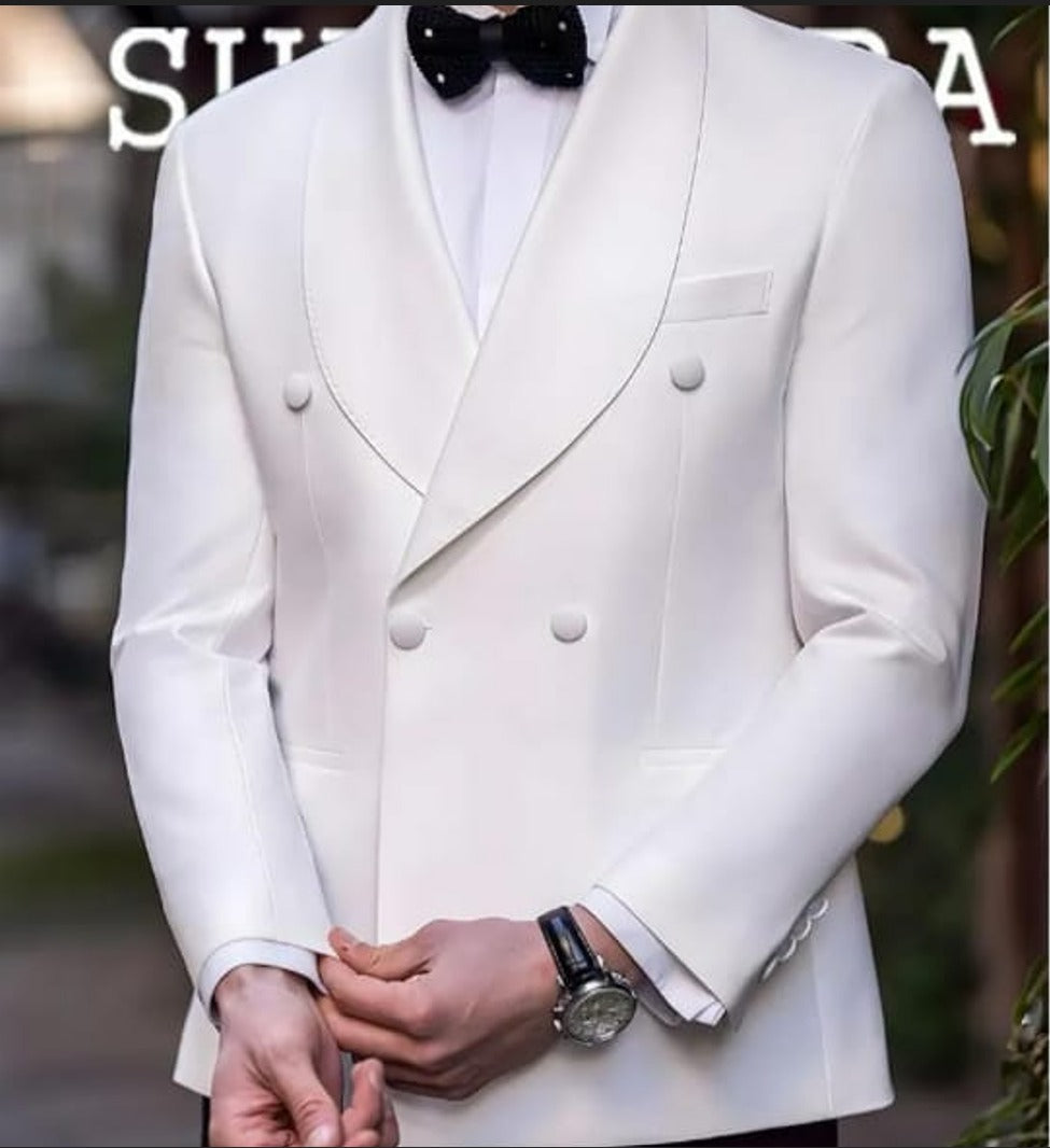 Men custom made 2pc tux suit for Mr. Telay (Half pament) Addicted Bespoken