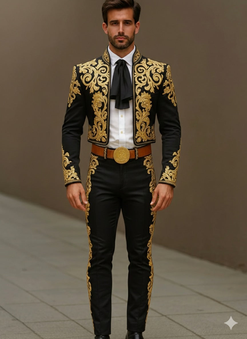 Custom Made Matador 3 Piece Suit for David Addicted Bespoken