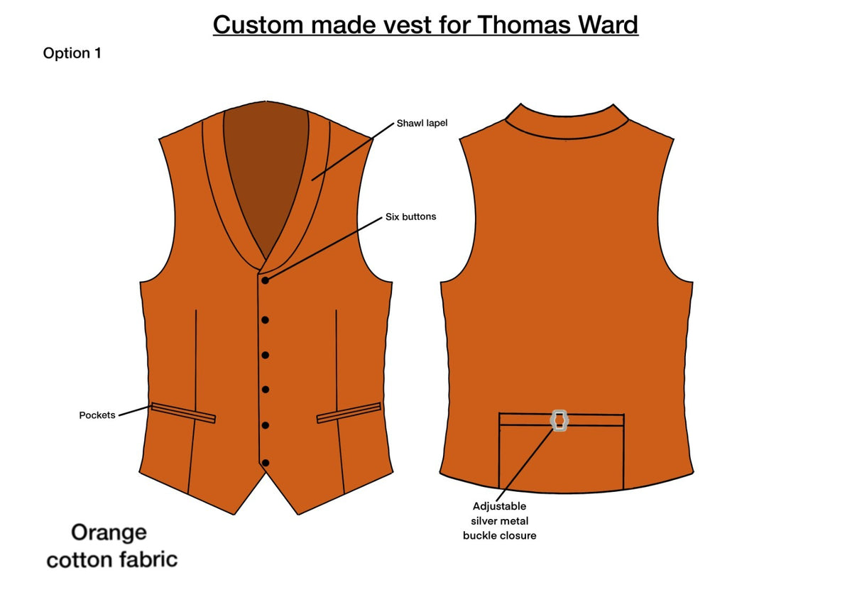 Custom 4pc Suit For Thomas Ward second half deposit. Addicted Bespoken