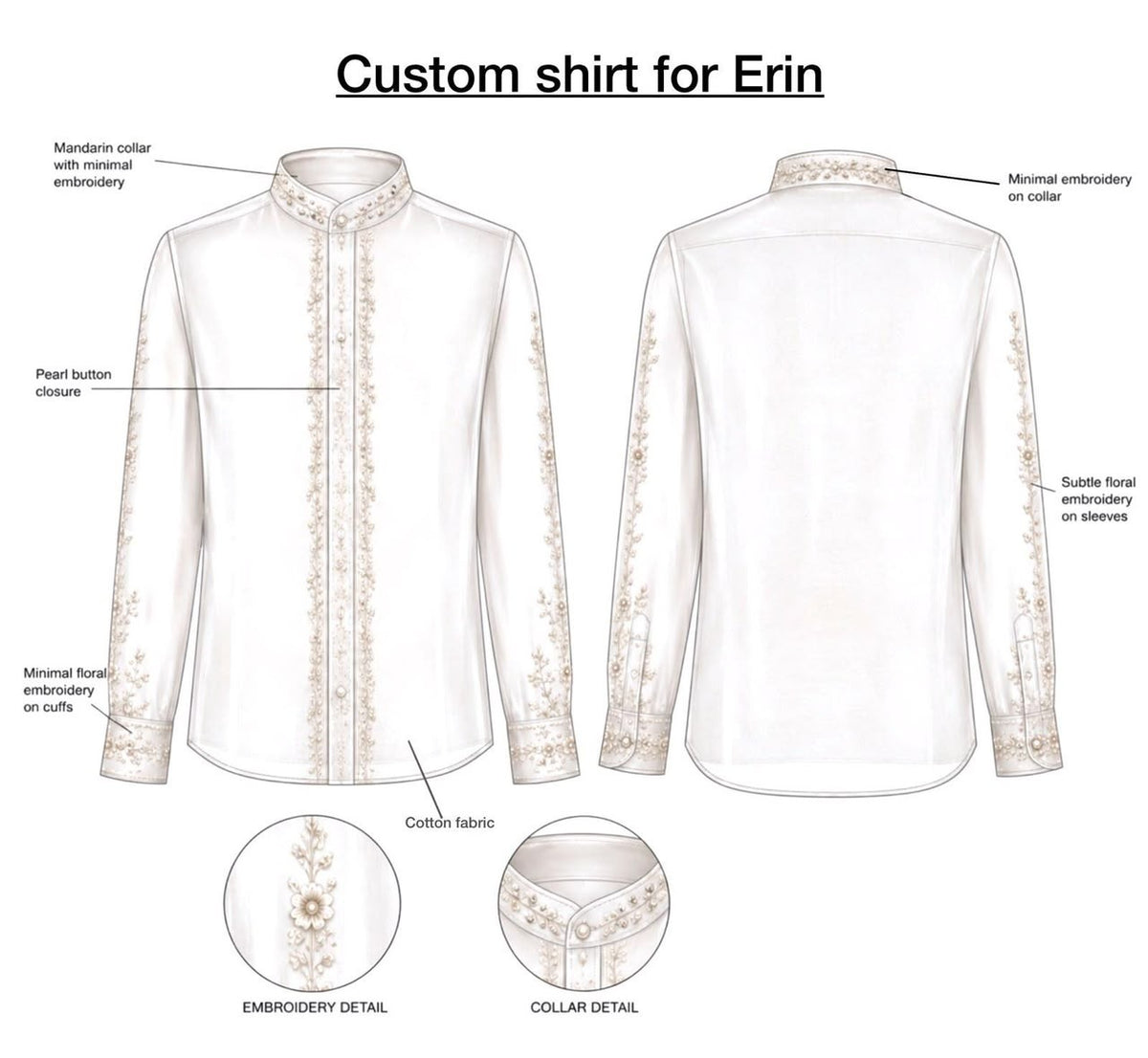 Custom Made Bespoke 2pc Suit With Shirt + Boots For Andrés & Erin Addicted Bespoken