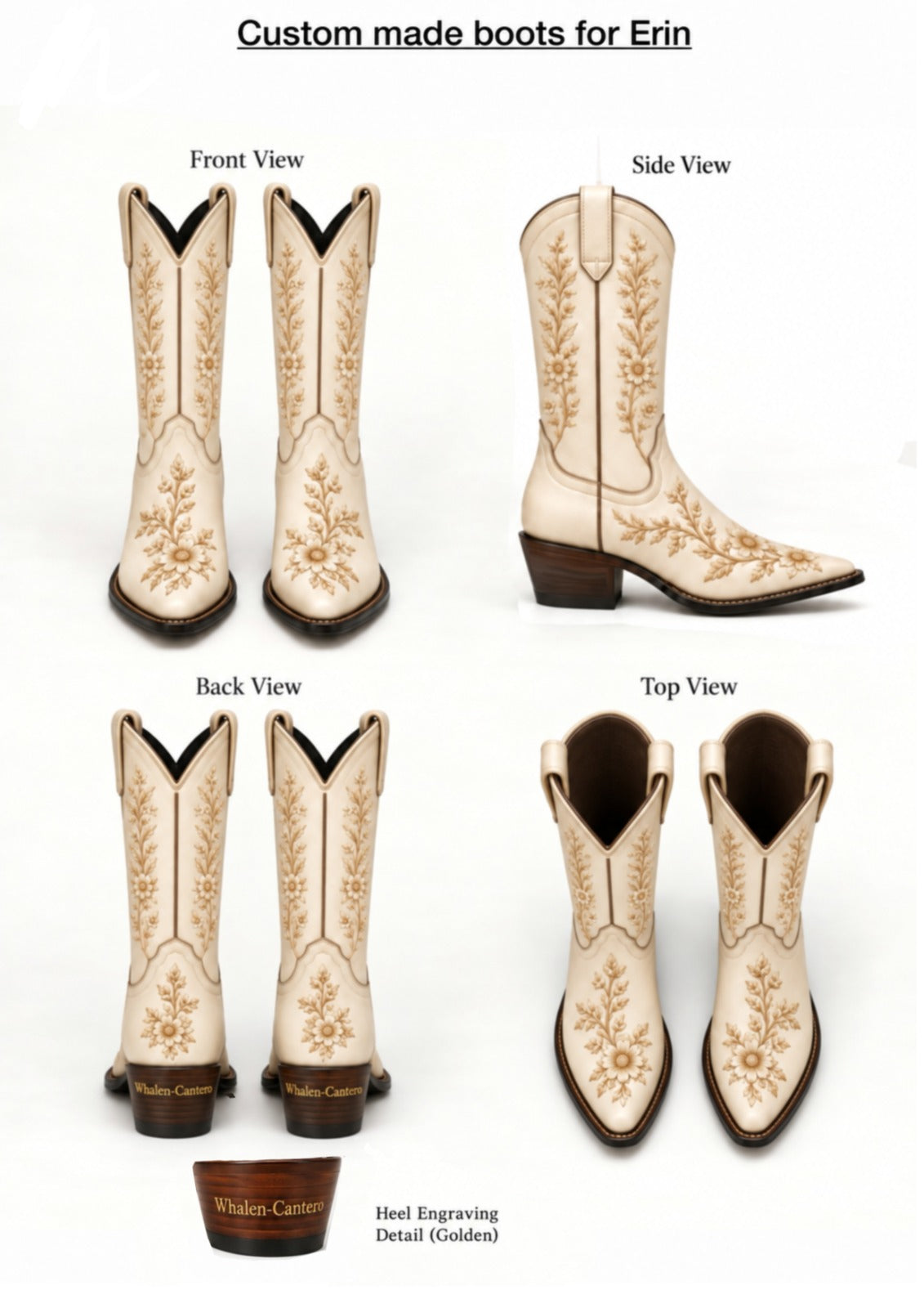 Custom Made Bespoke 2pc Suit With Shirt + Boots For Andrés & Erin Addicted Bespoken