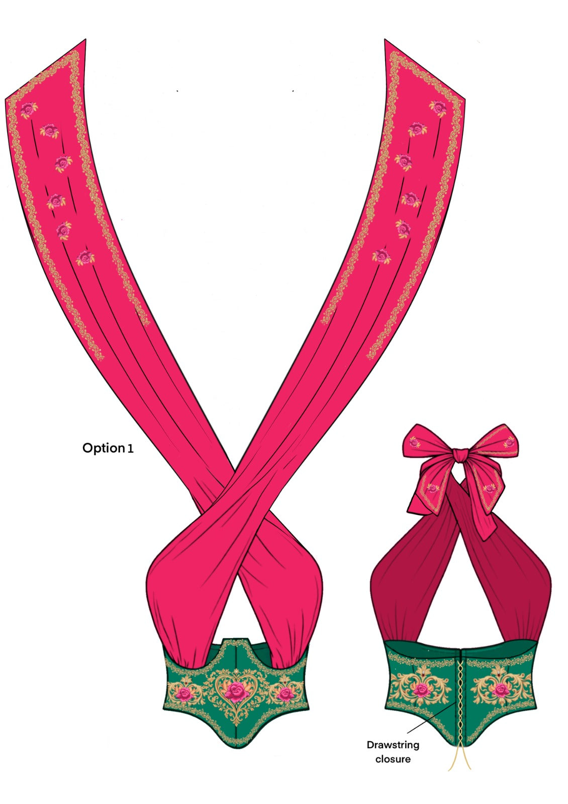 Custom Made Mariachi Outfits for Andrea (50% Payment) Addicted Bespoken