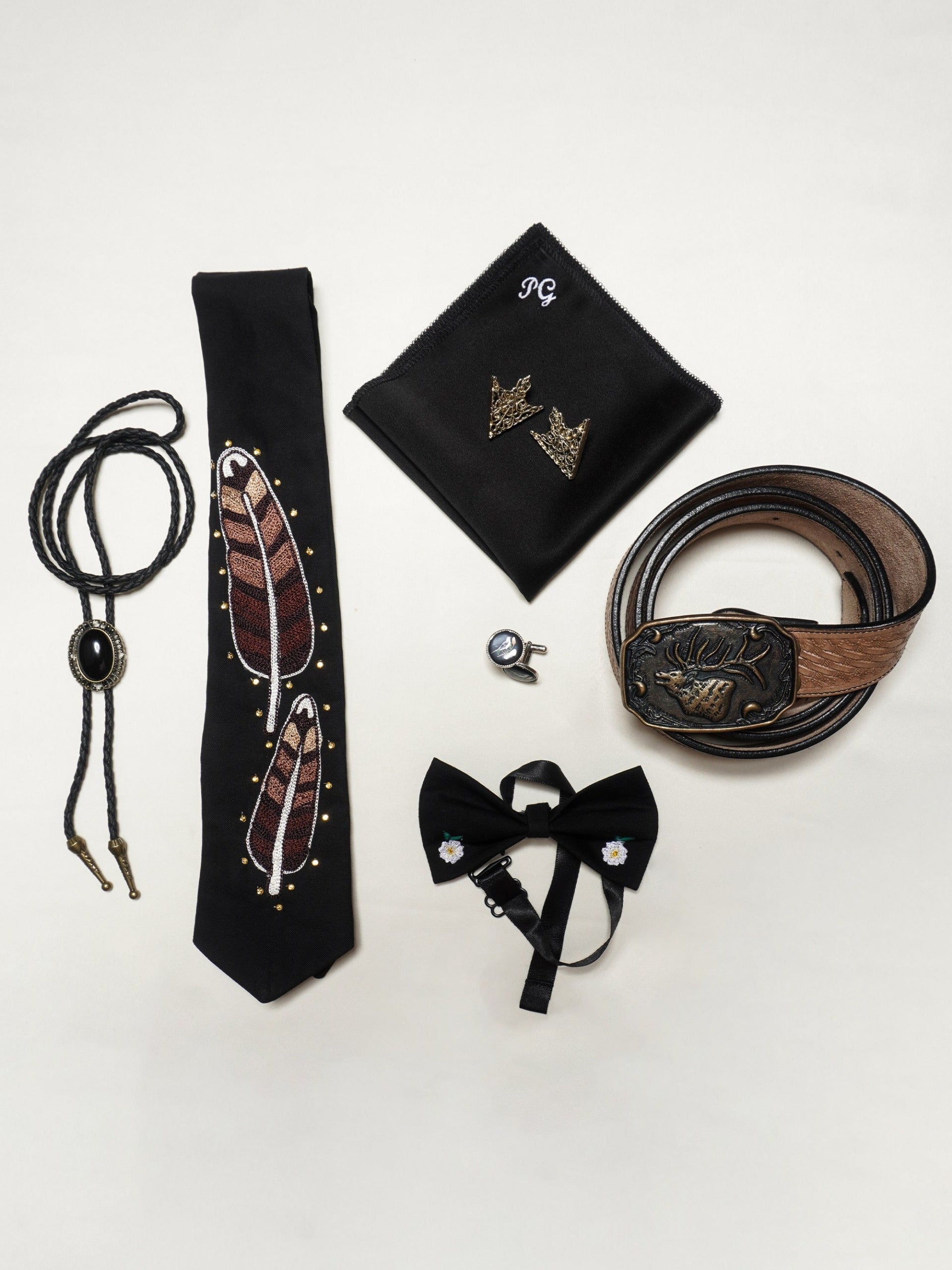 The Dead Man’s Melody – Embroidered Western Outfit Combo Addicted Bespoken