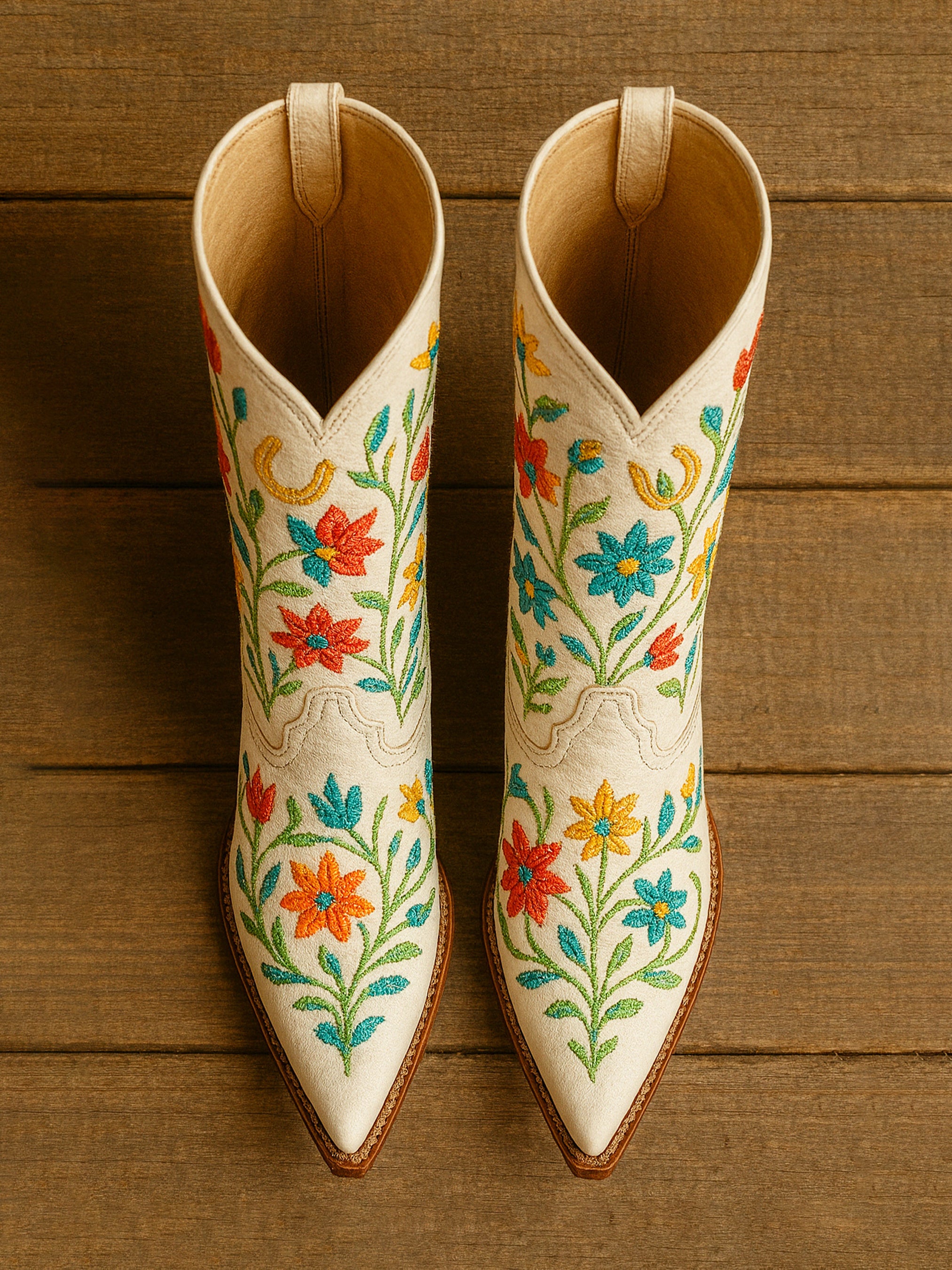 The Ivory Bloom Boots (Copy) Addicted Bespoken