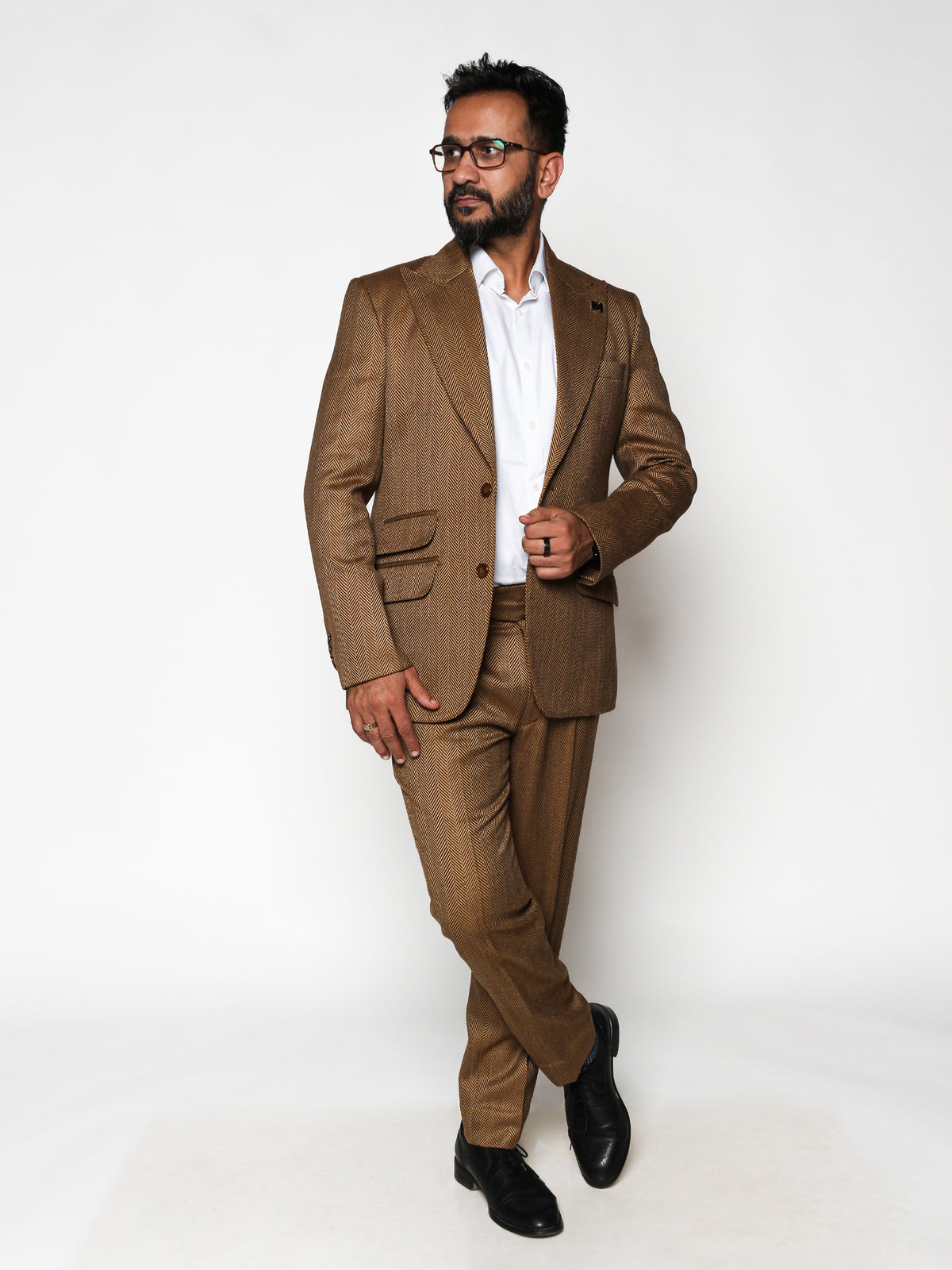 Signature Style Textured Tailored Suit | Addicted Bespoken