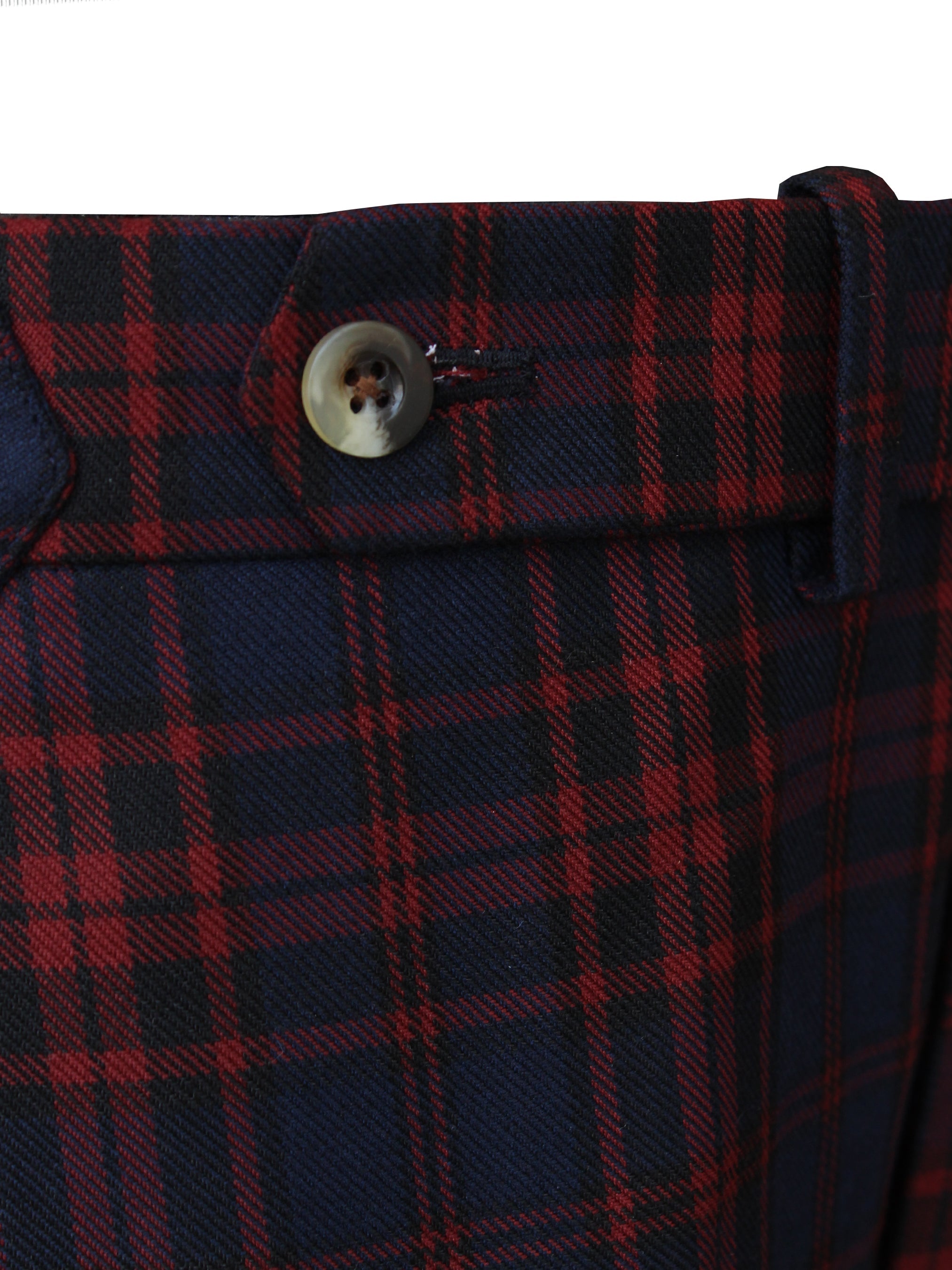 Tailored Check Gurkha Pant Addicted Bespoken