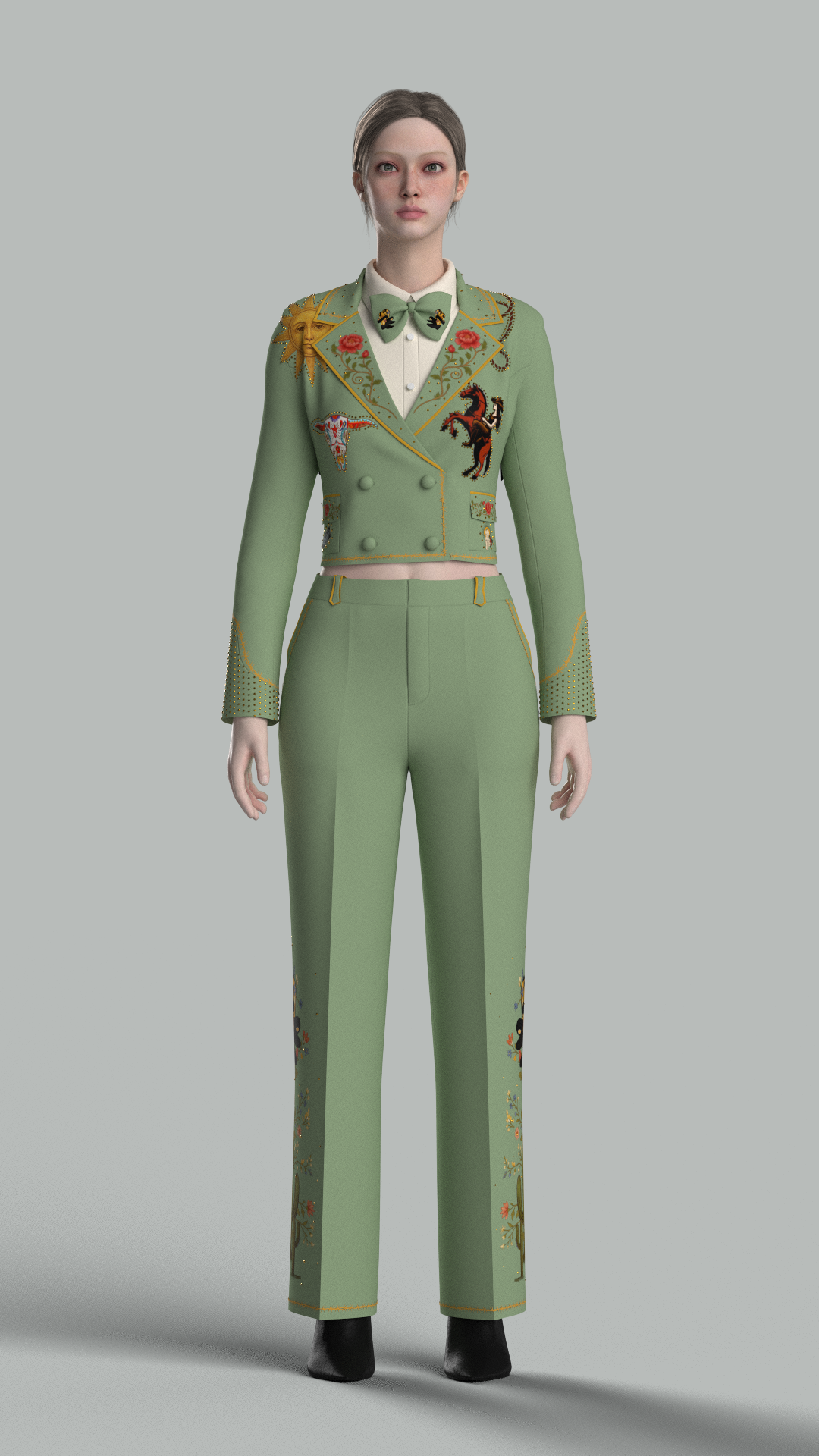 Custom Made 2pc suit for Emily