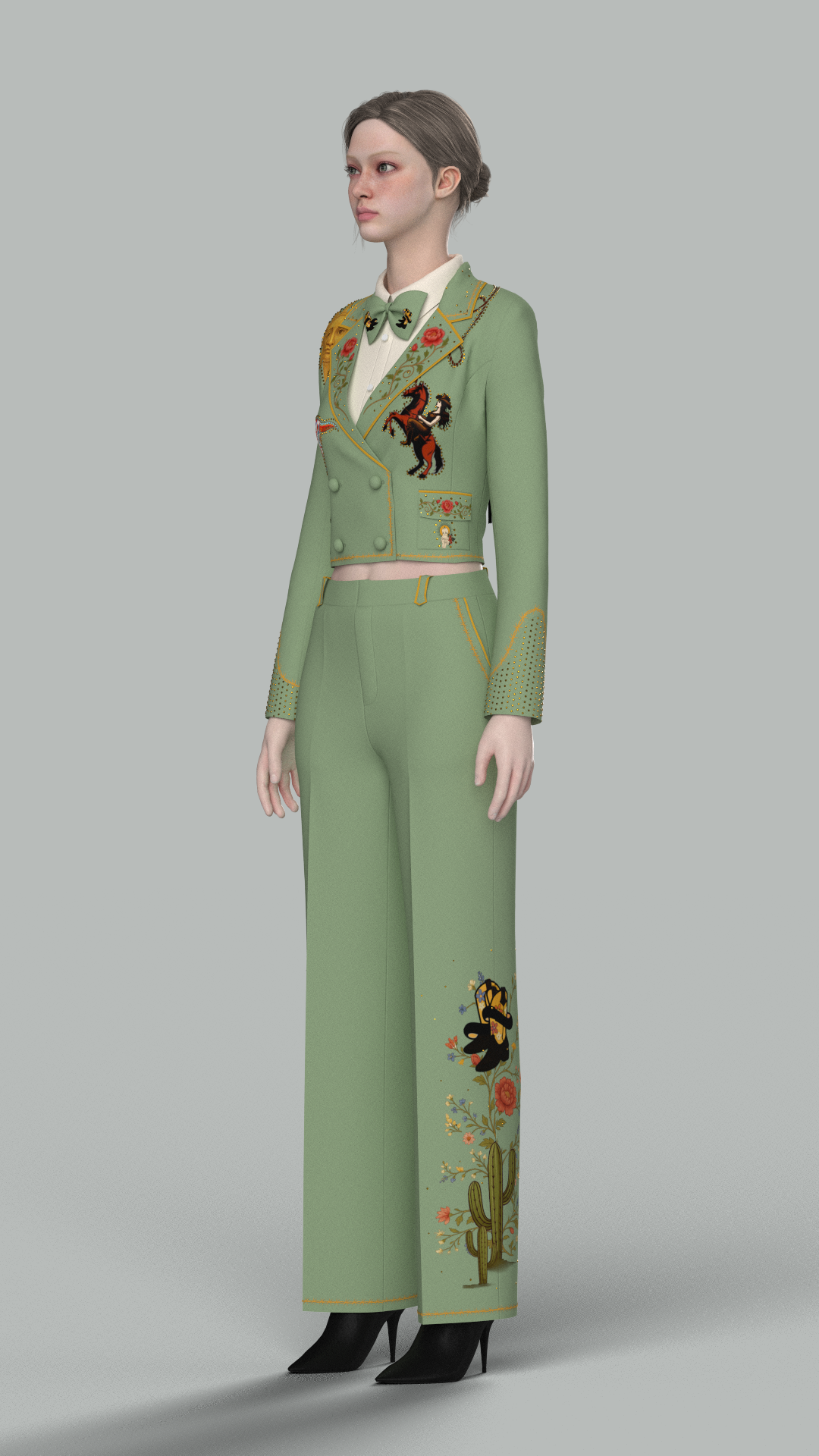 Custom Made 2pc suit for Emily