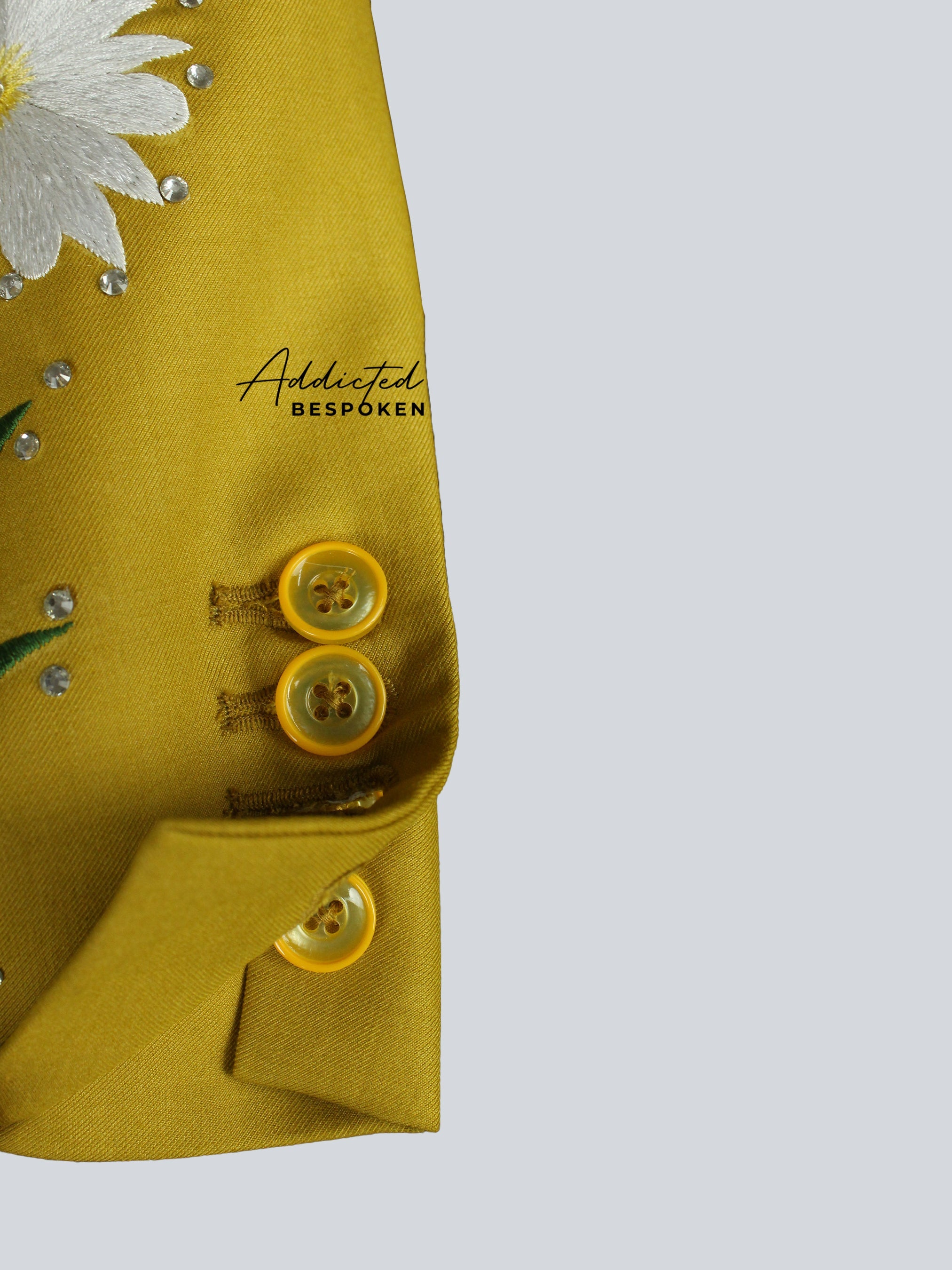 Daisy Floral Western Suit Addicted Bespoken