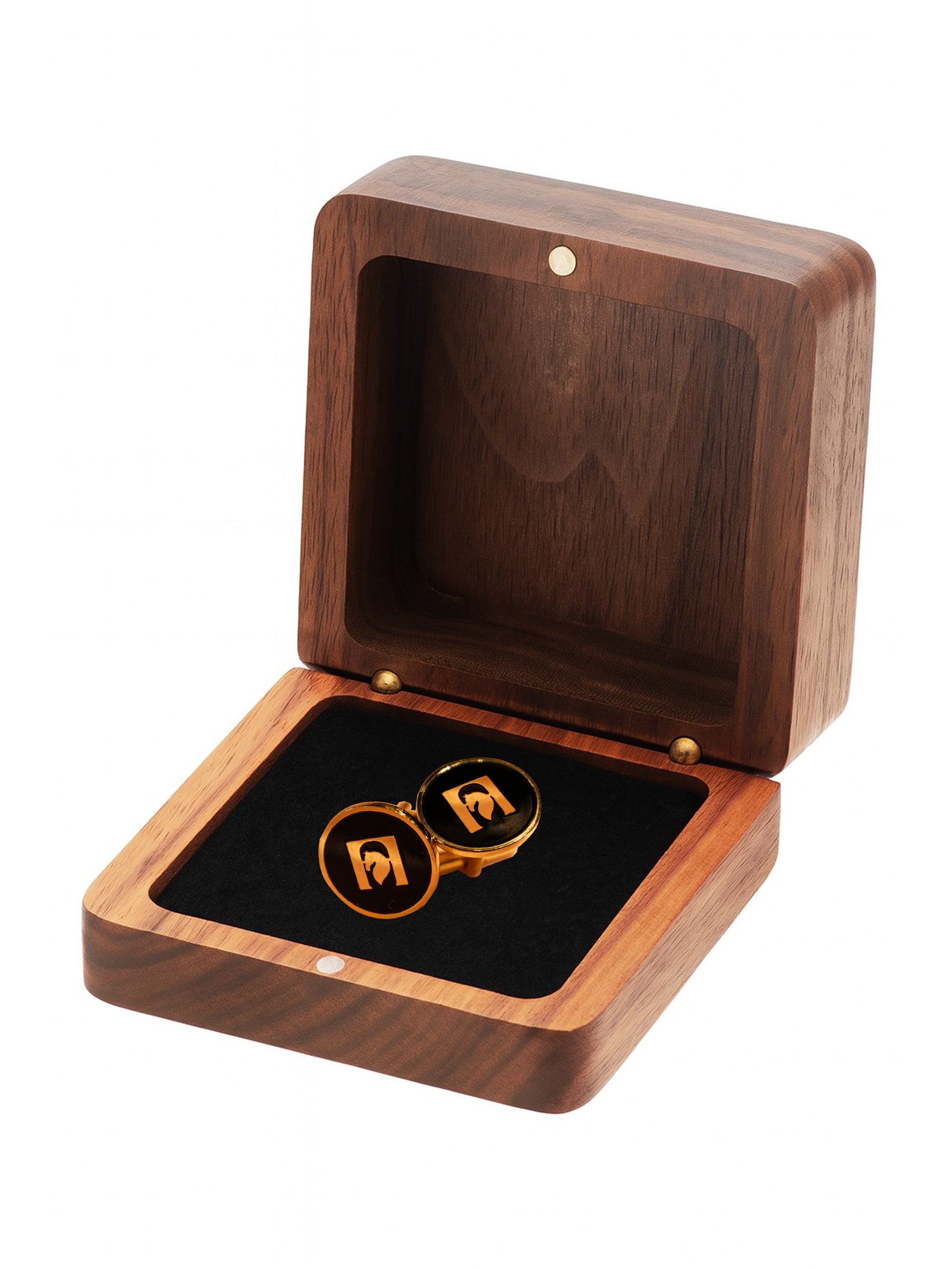 Designer Cufflinks with Custom Monogram