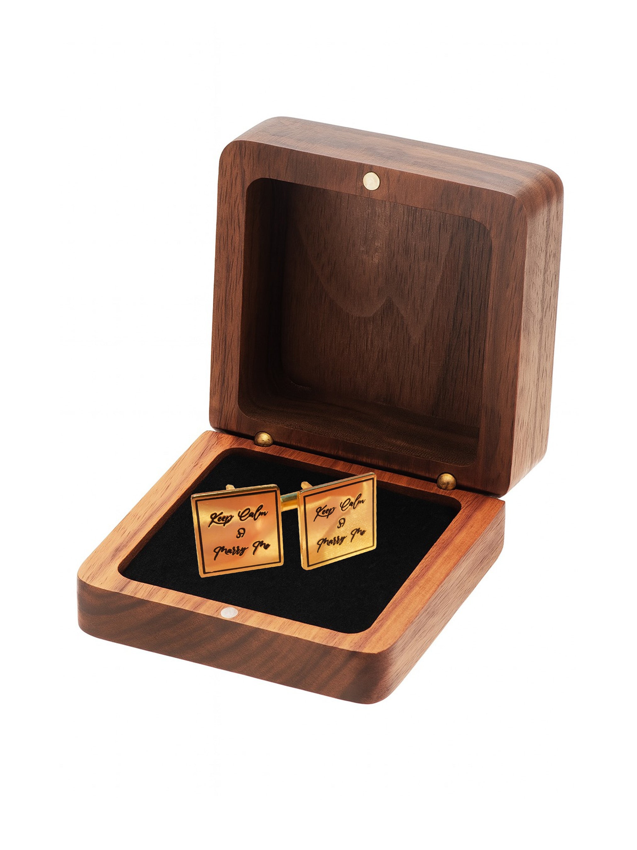 Cufflinks {Keep Calm and Marry Me}