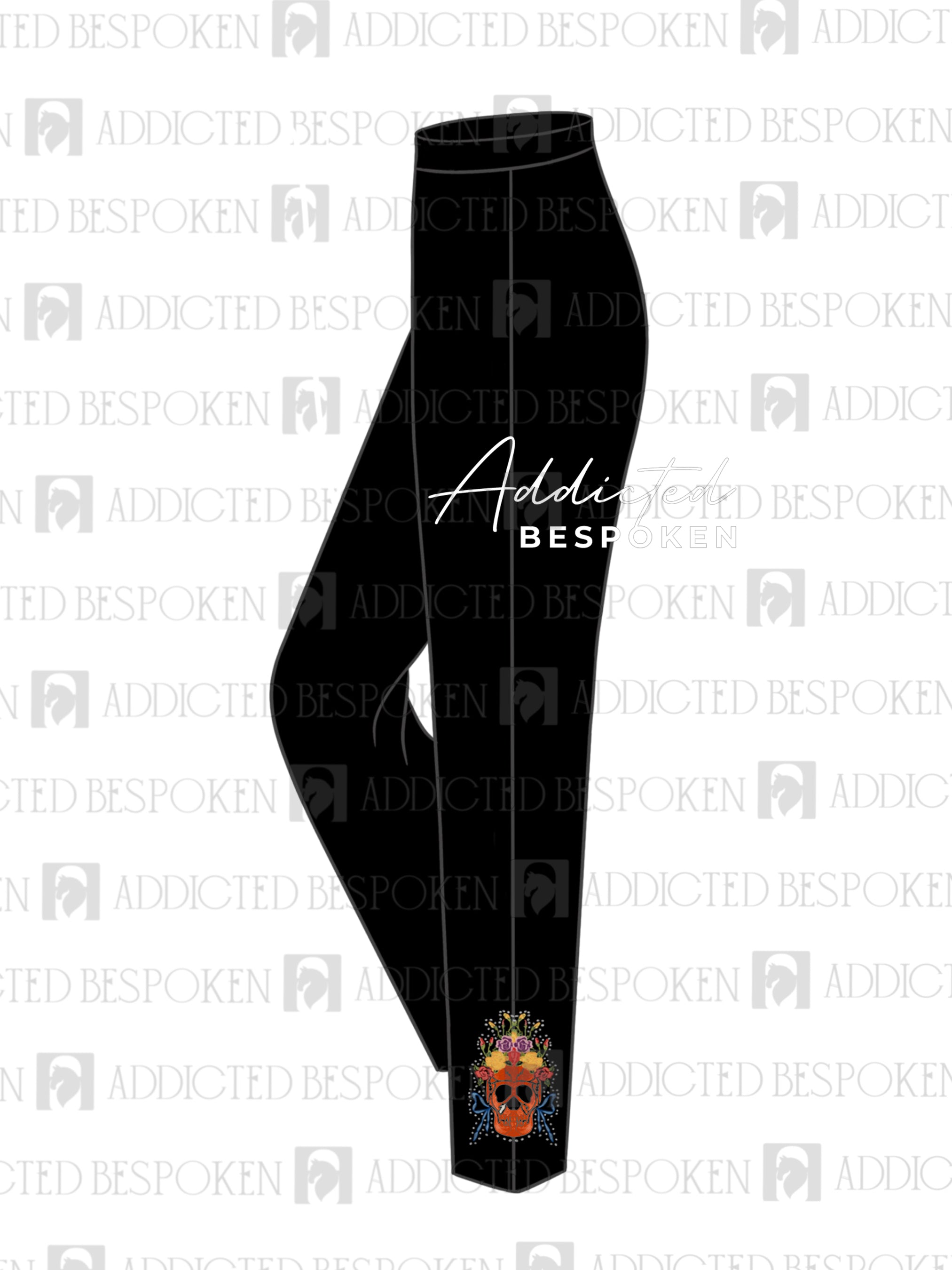 Embroidered Halloween Costume Addicted Bespoken
