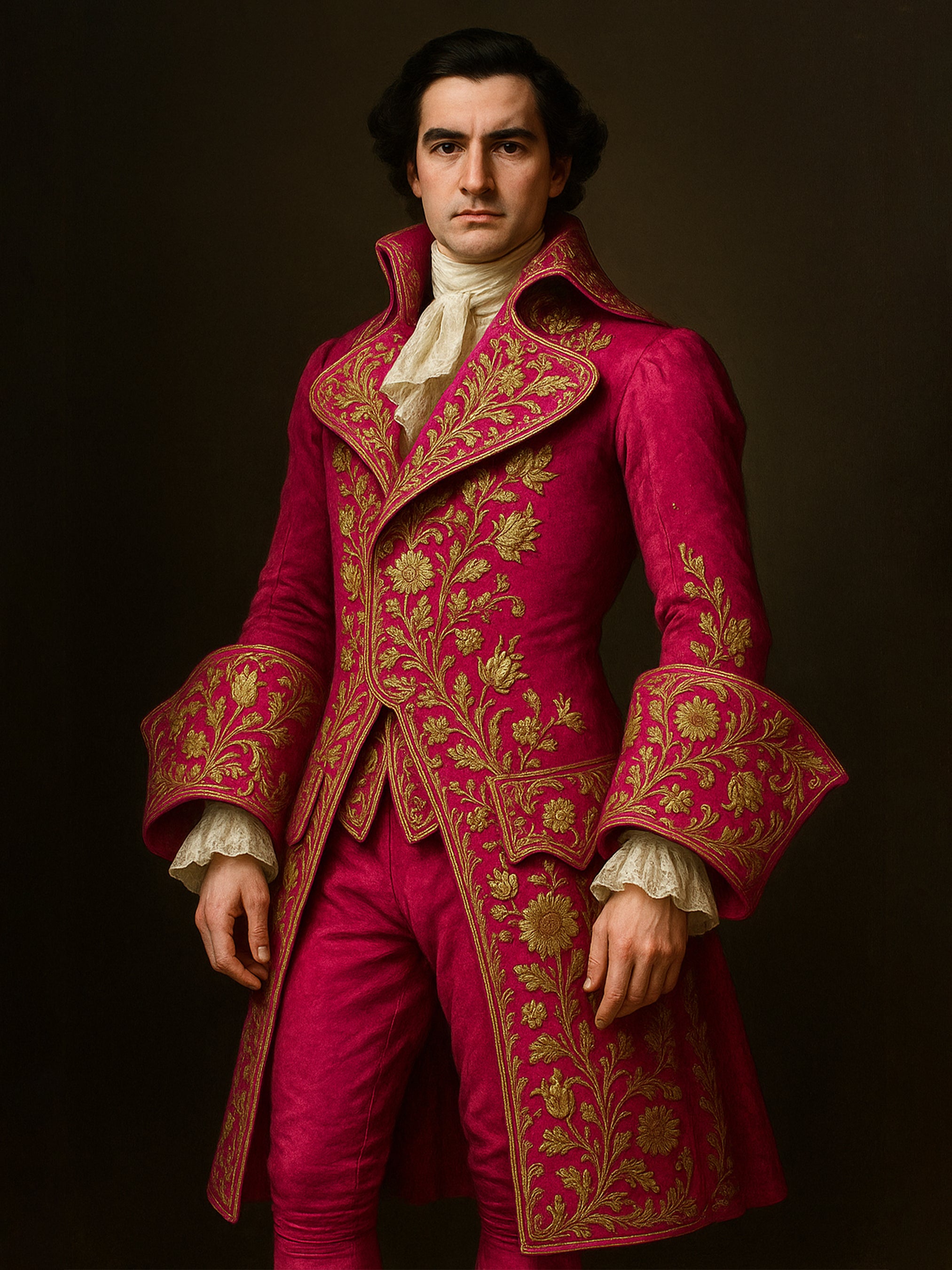 Imperial Fuchsia Baroque Costume