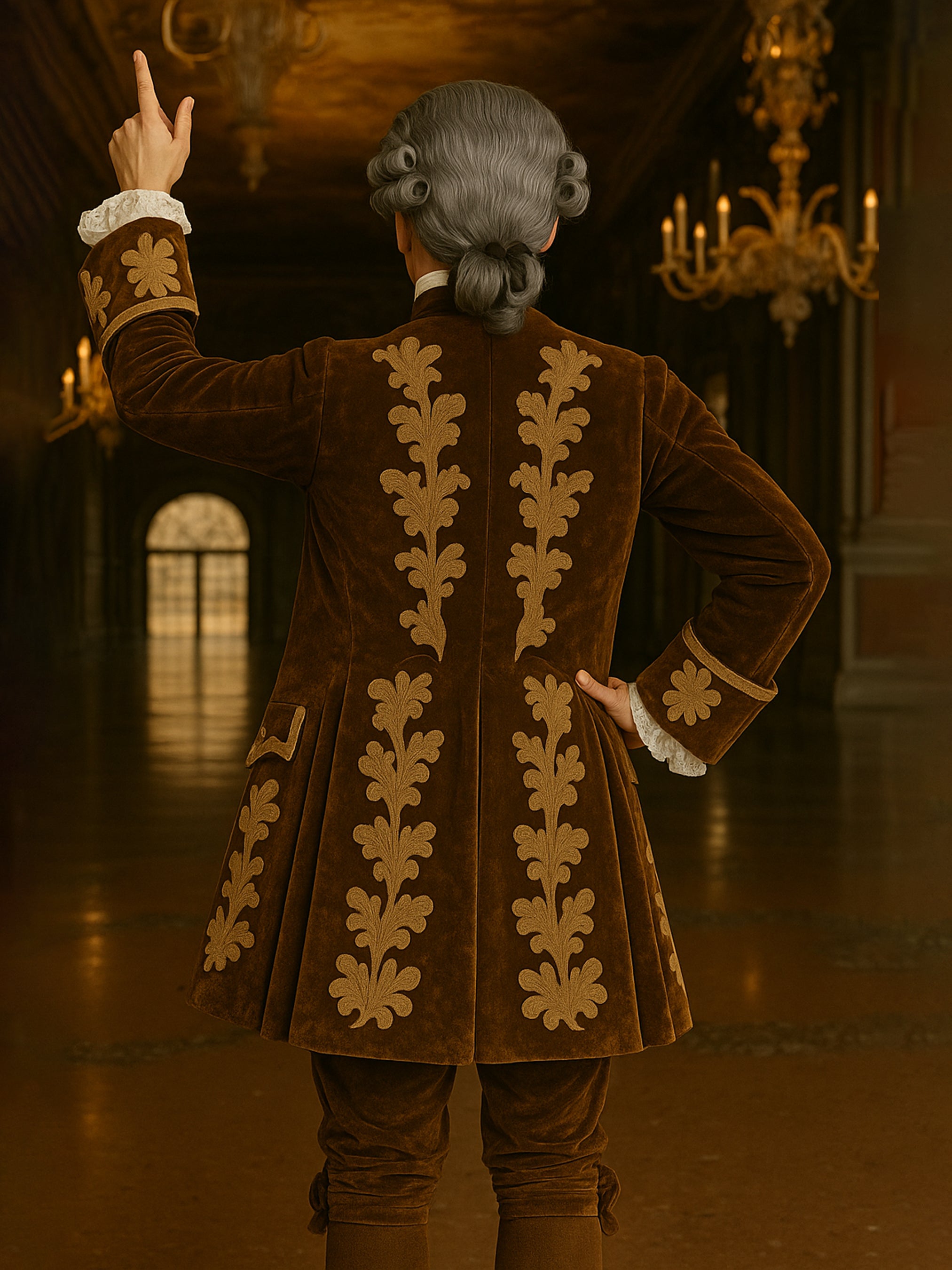 Golden Chestnut Court Costume