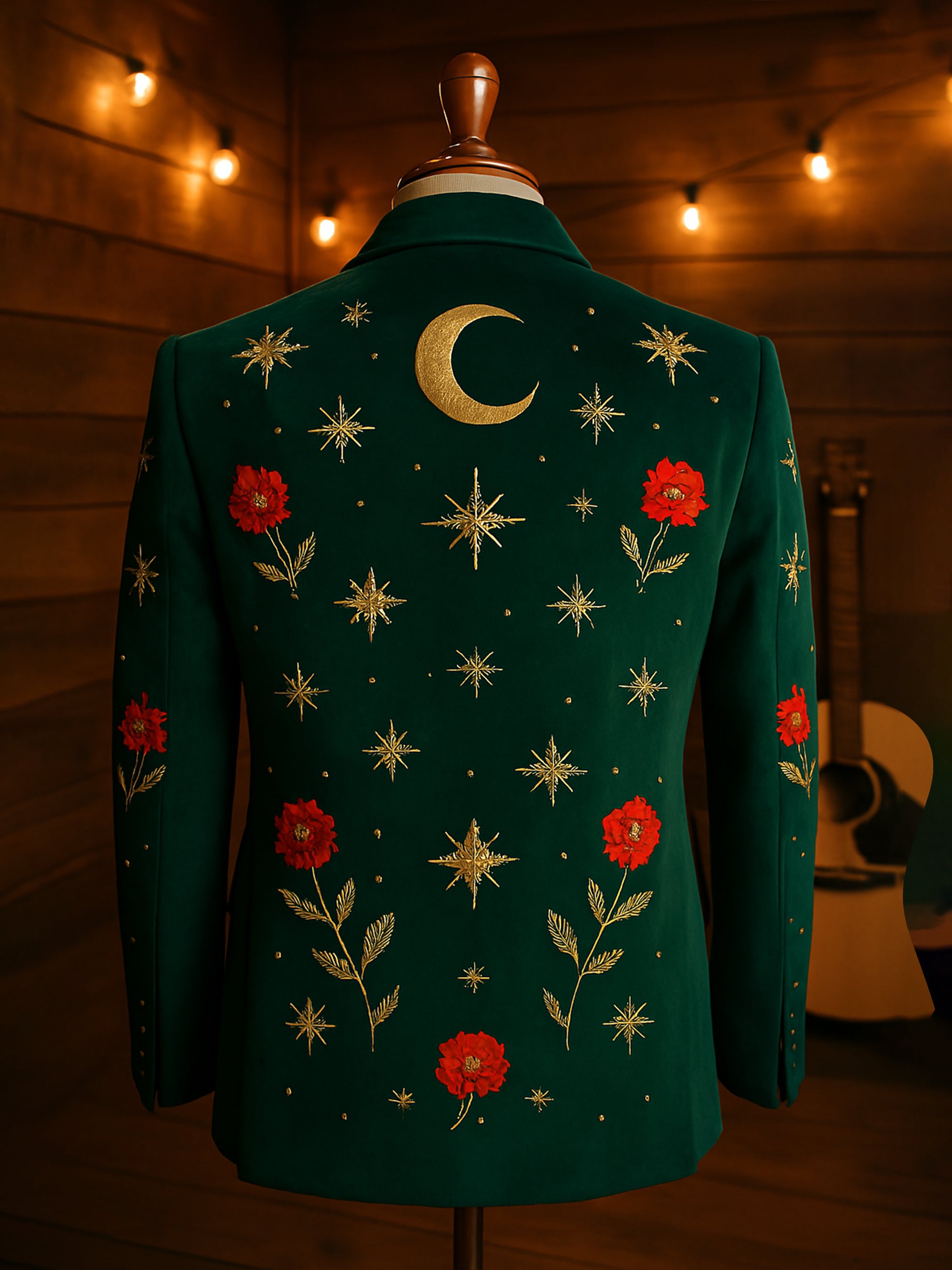Starlight Bloom Harmony Forest Blazer