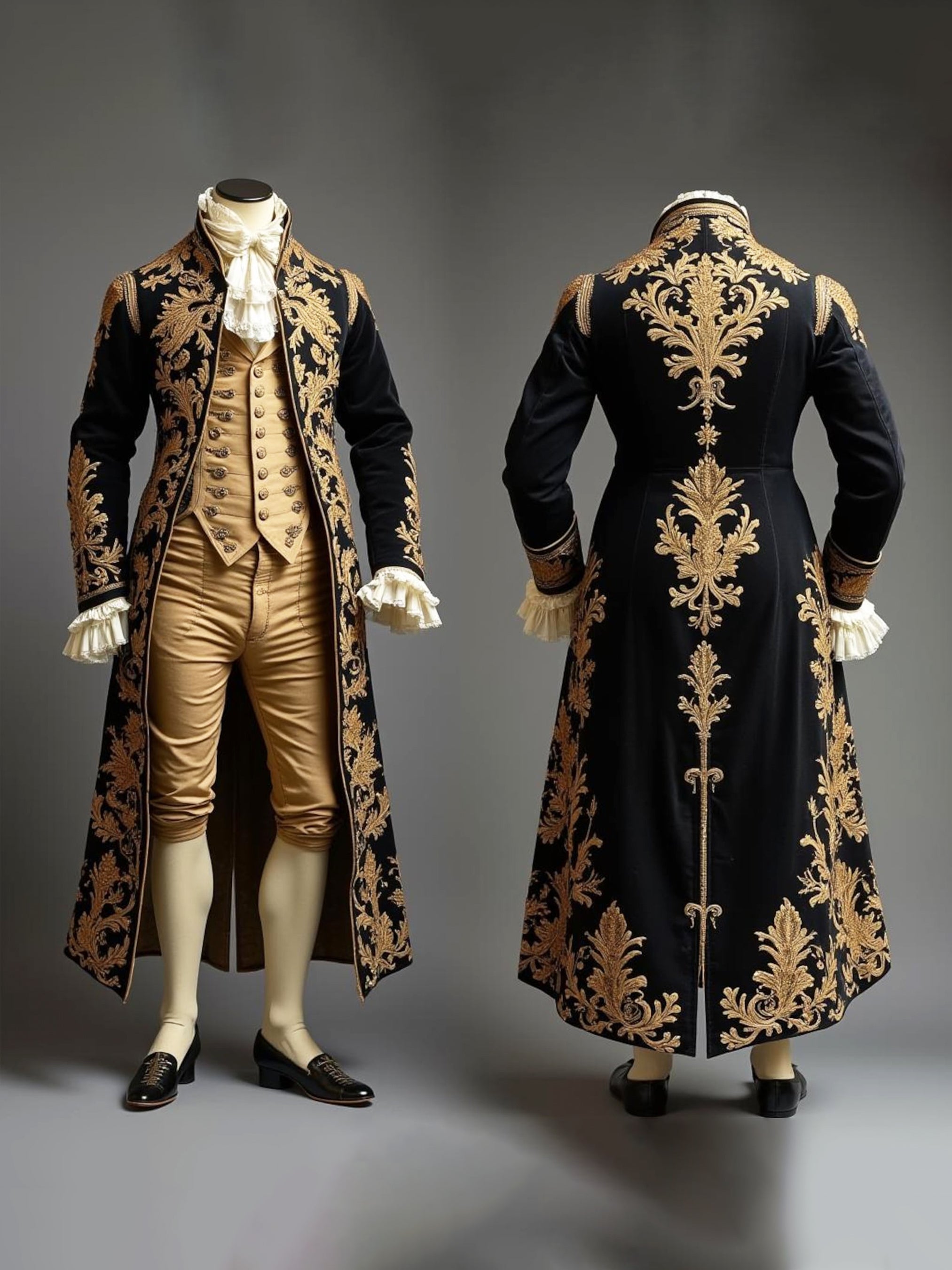 Baroque Nobleman Cosplay Rococo Coat