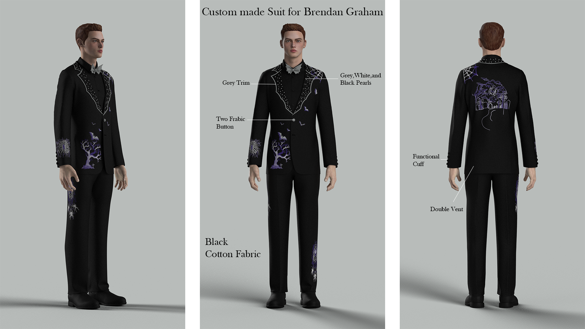 Custom Made 2 Piece Suit for Brendan Addicted Bespoken