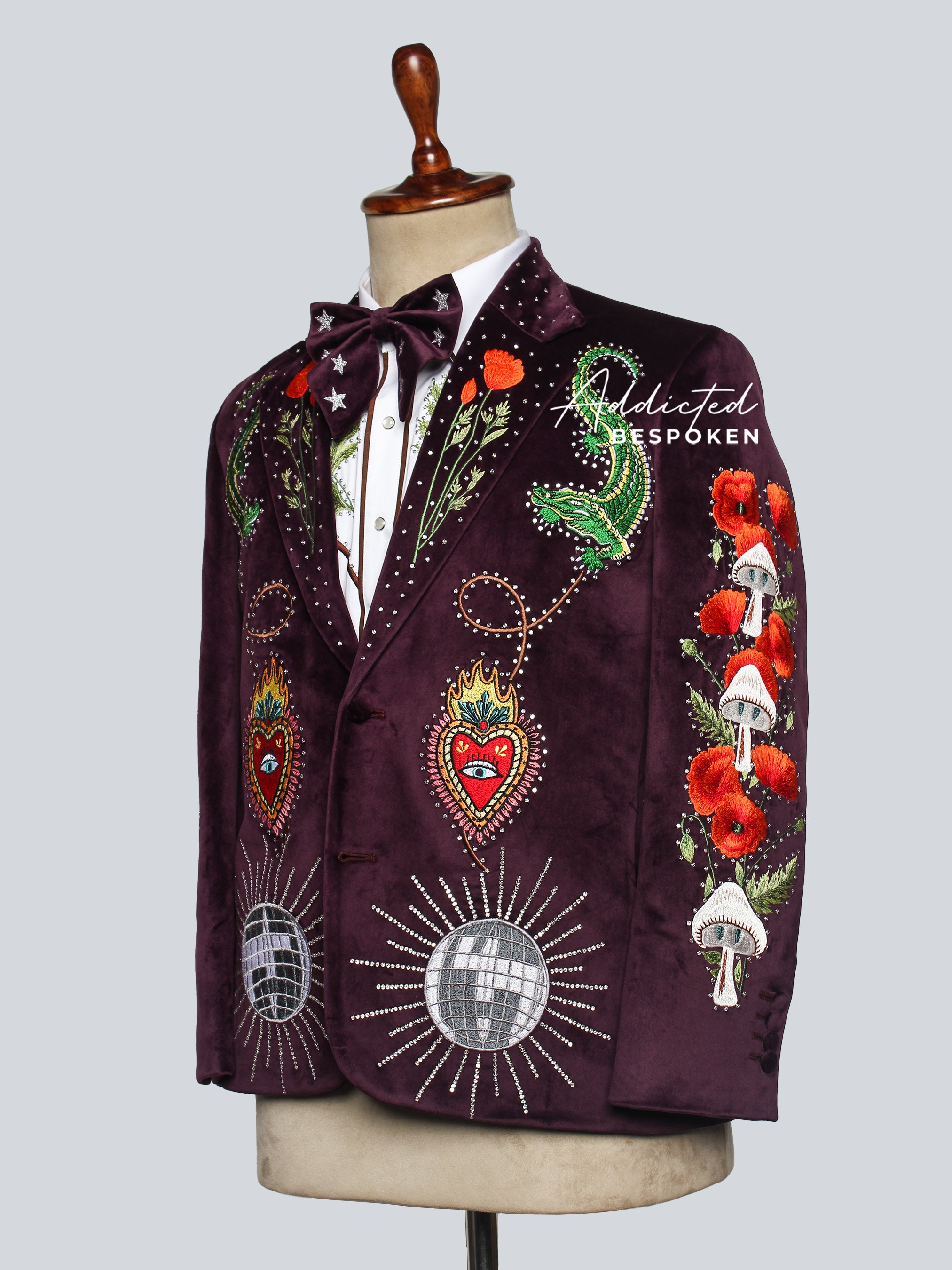 Sacred Disco Embroidered Statement Suit