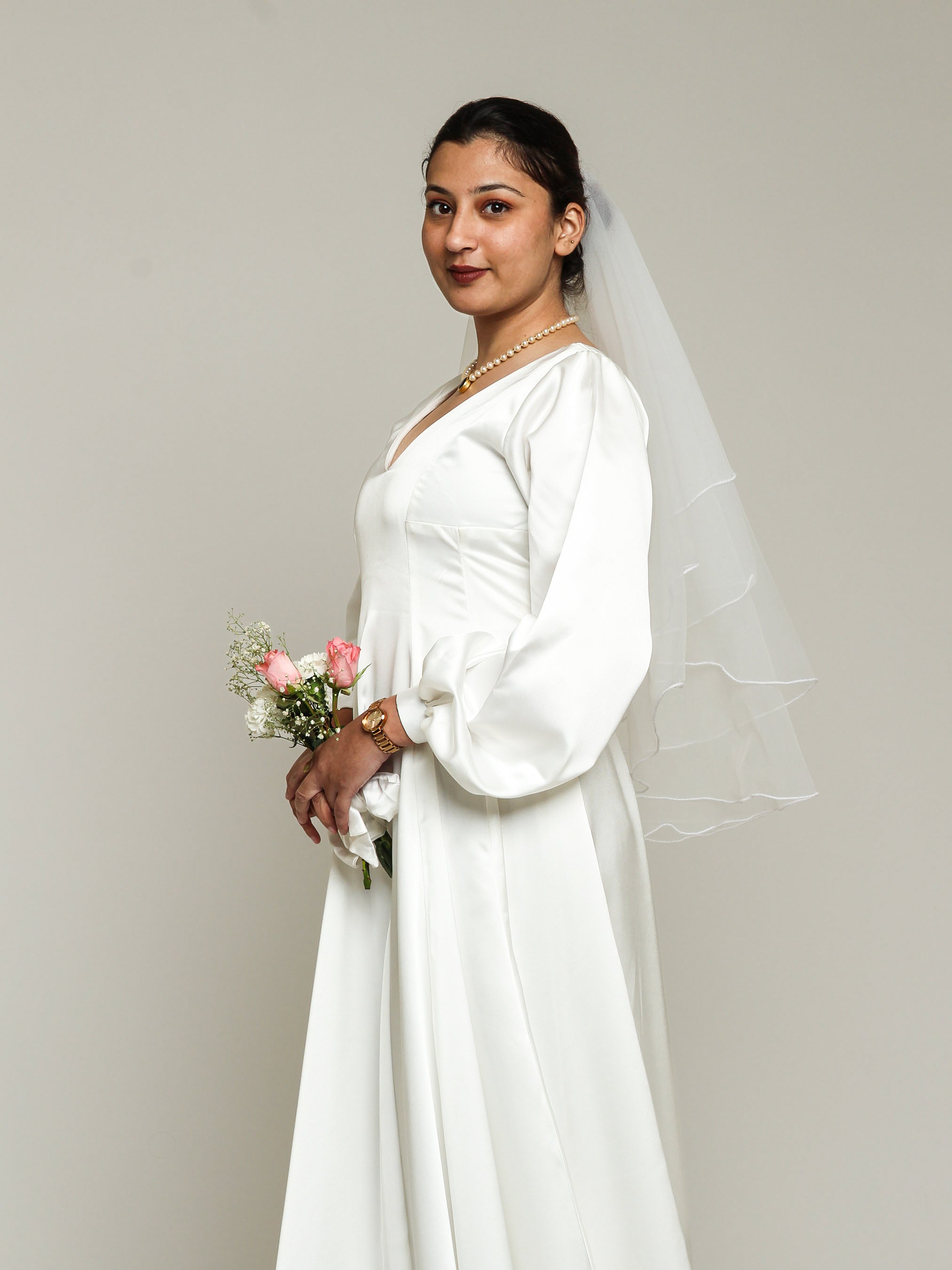 Bishop Sleeve Bridal Gown Addicted Bespoken