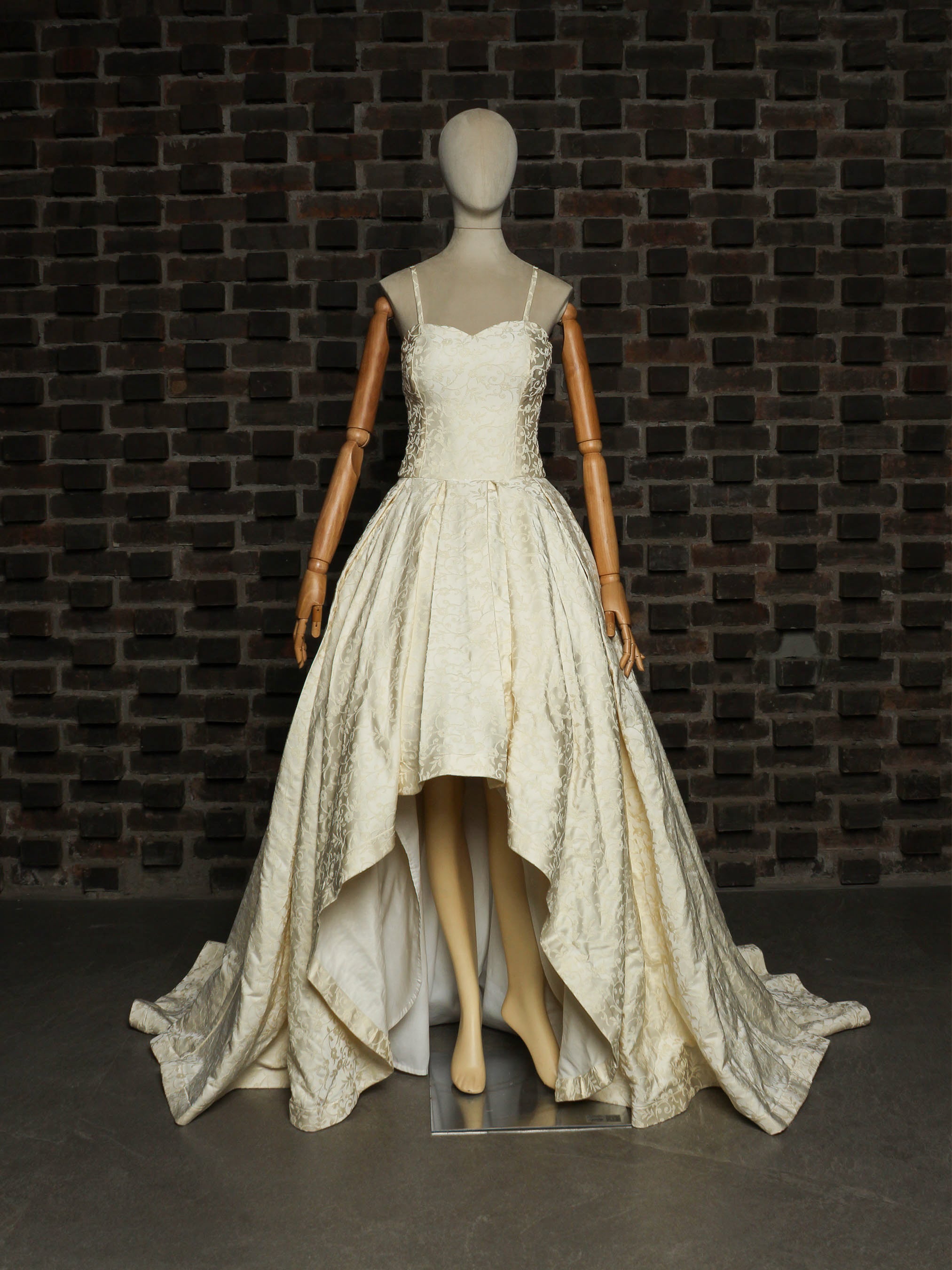 Rococo Brocade Bridal Gown Addicted Bespoken