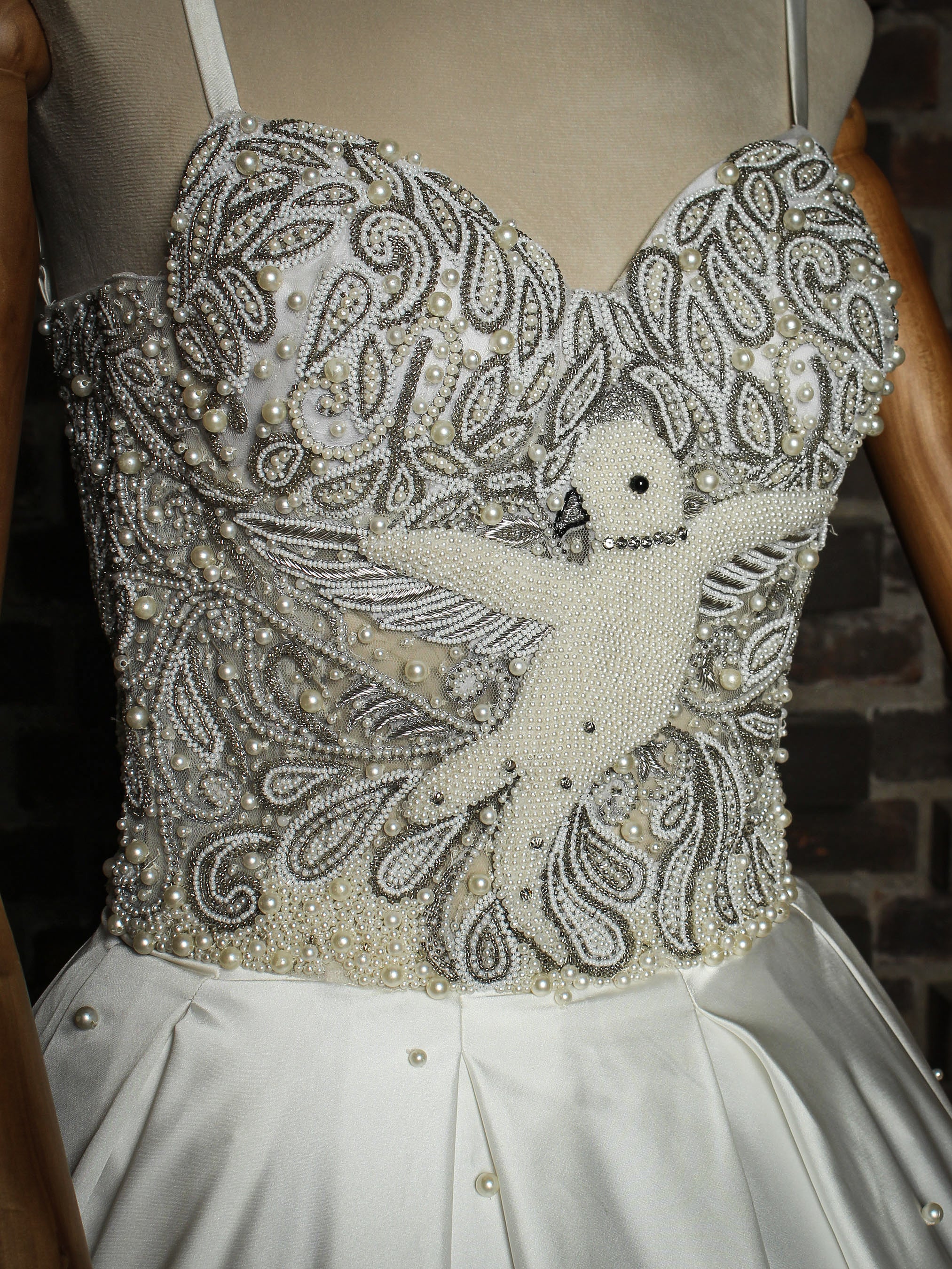 Pearl Dove Bridal Gown Addicted Bespoken