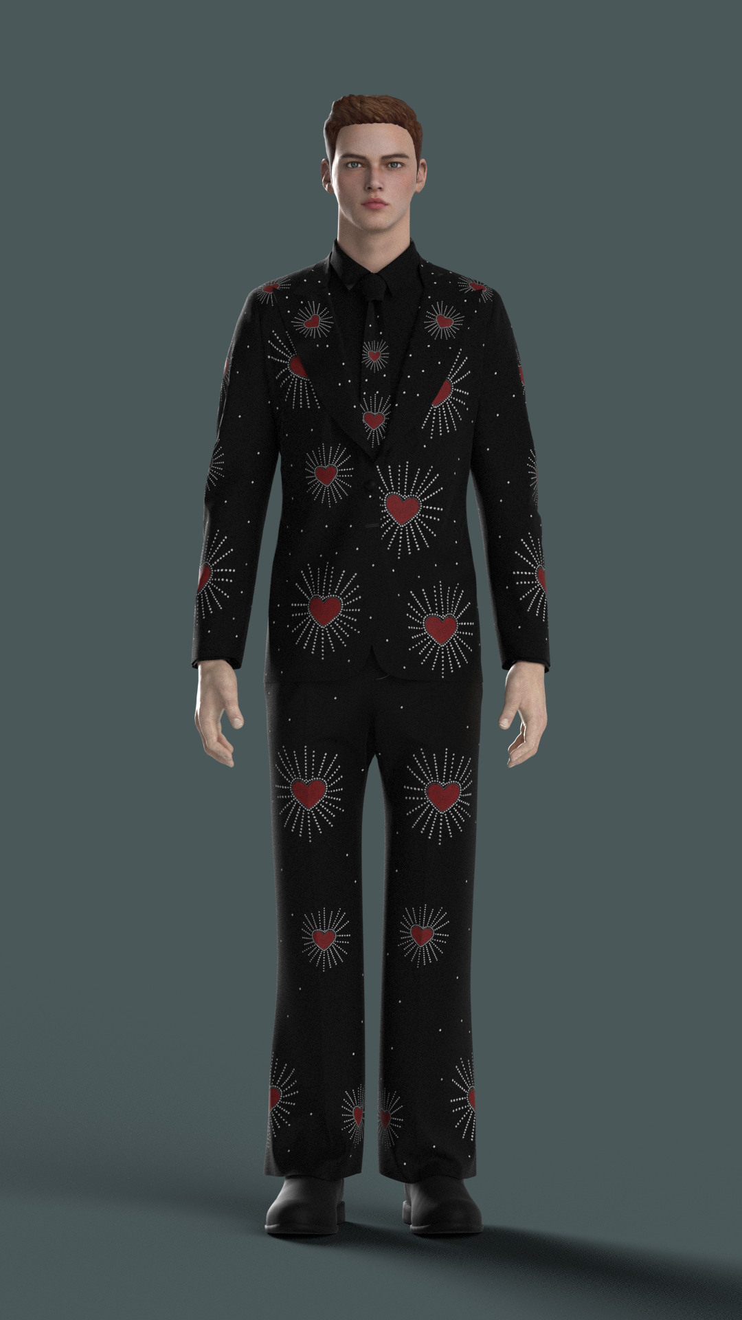 Custom made 2pc Suit for Spencer