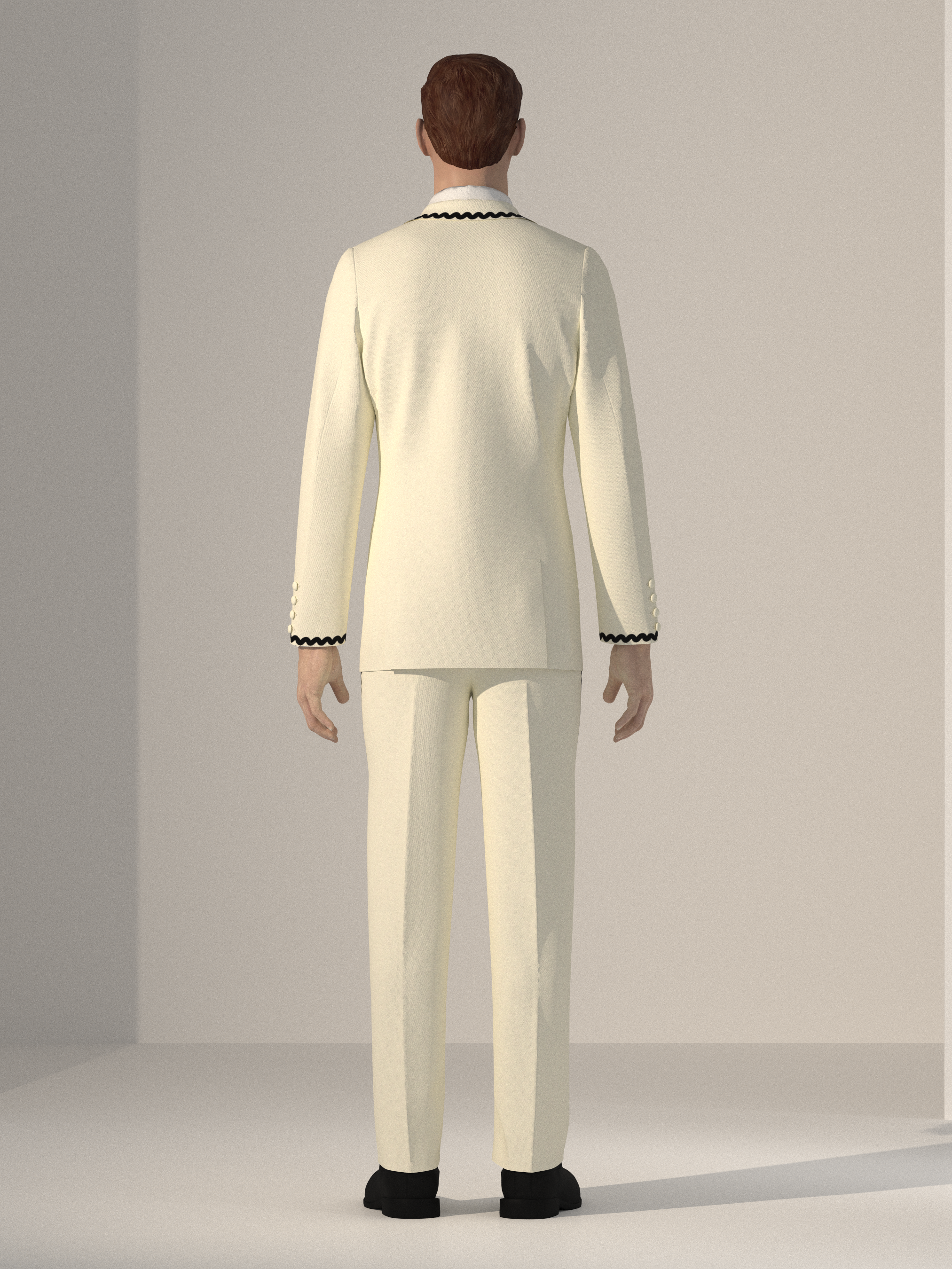 Classic Country Wedding Suit