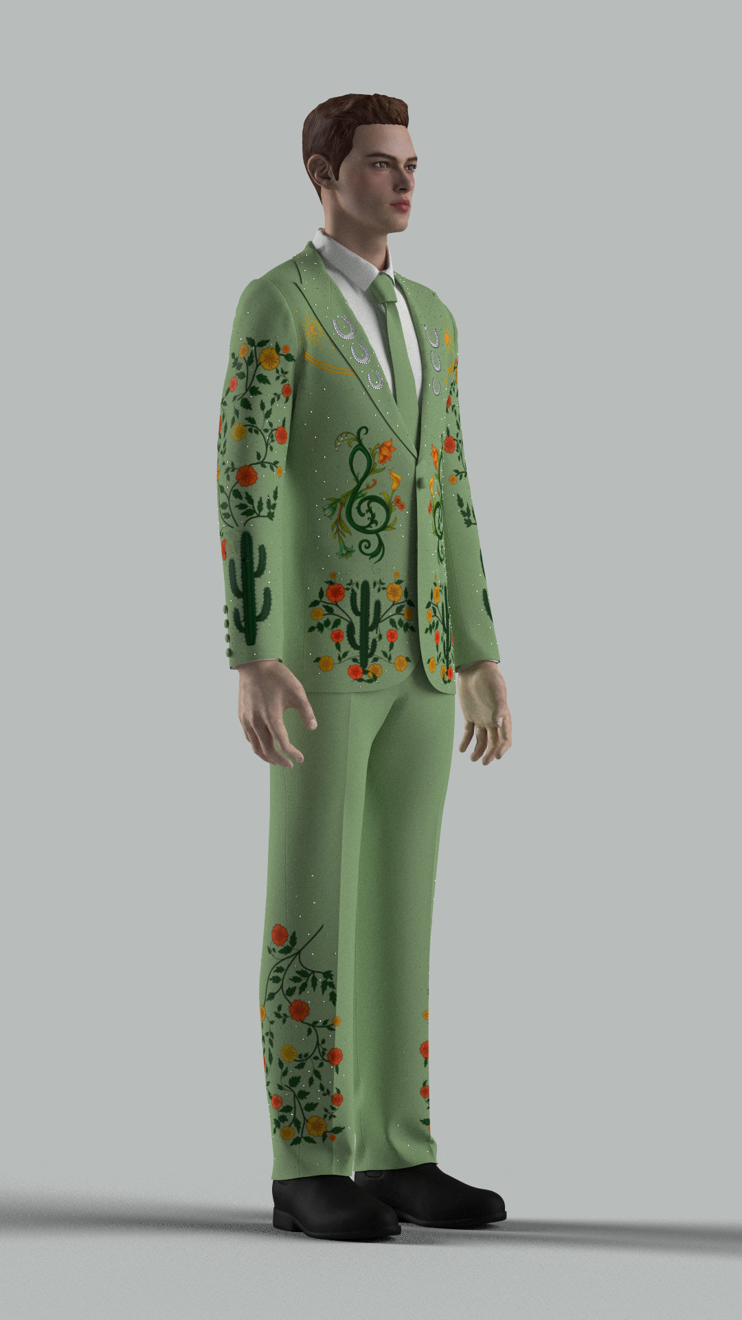 Custom Made 2 Piece Suit (with Freebies) For Samantha Eubank Addicted Bespoken