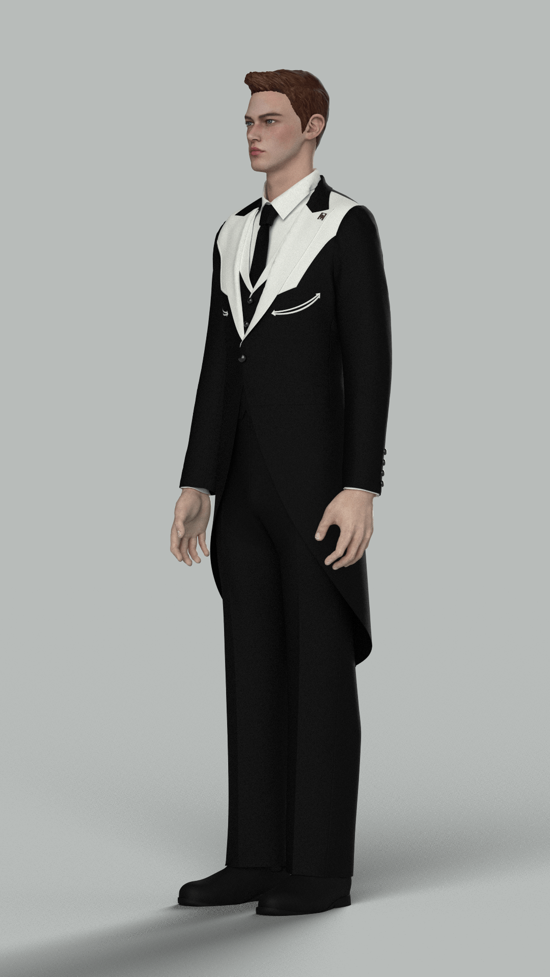 Custom made 3pc suit for Dallas + shirt