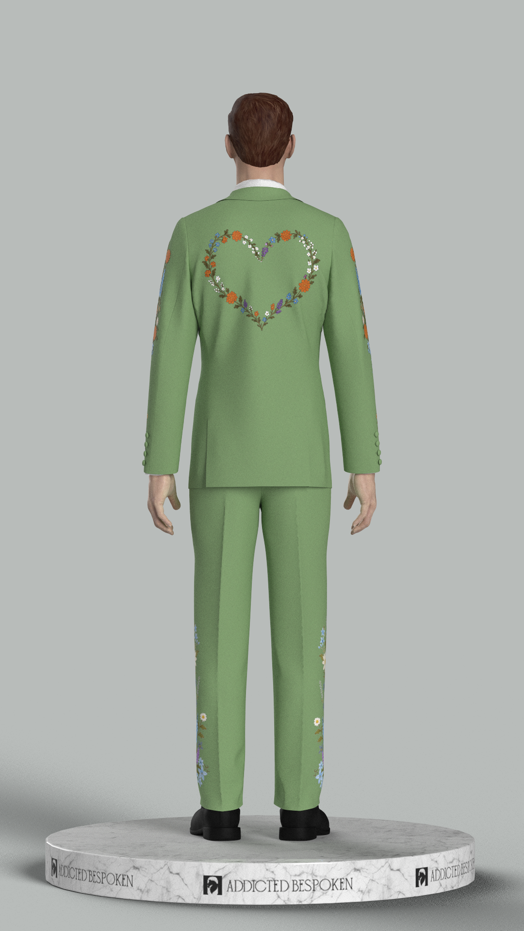 Custom Made 2 Piece Embroidered Suit for E-gomillion(Free Goodies) Addicted Bespoken