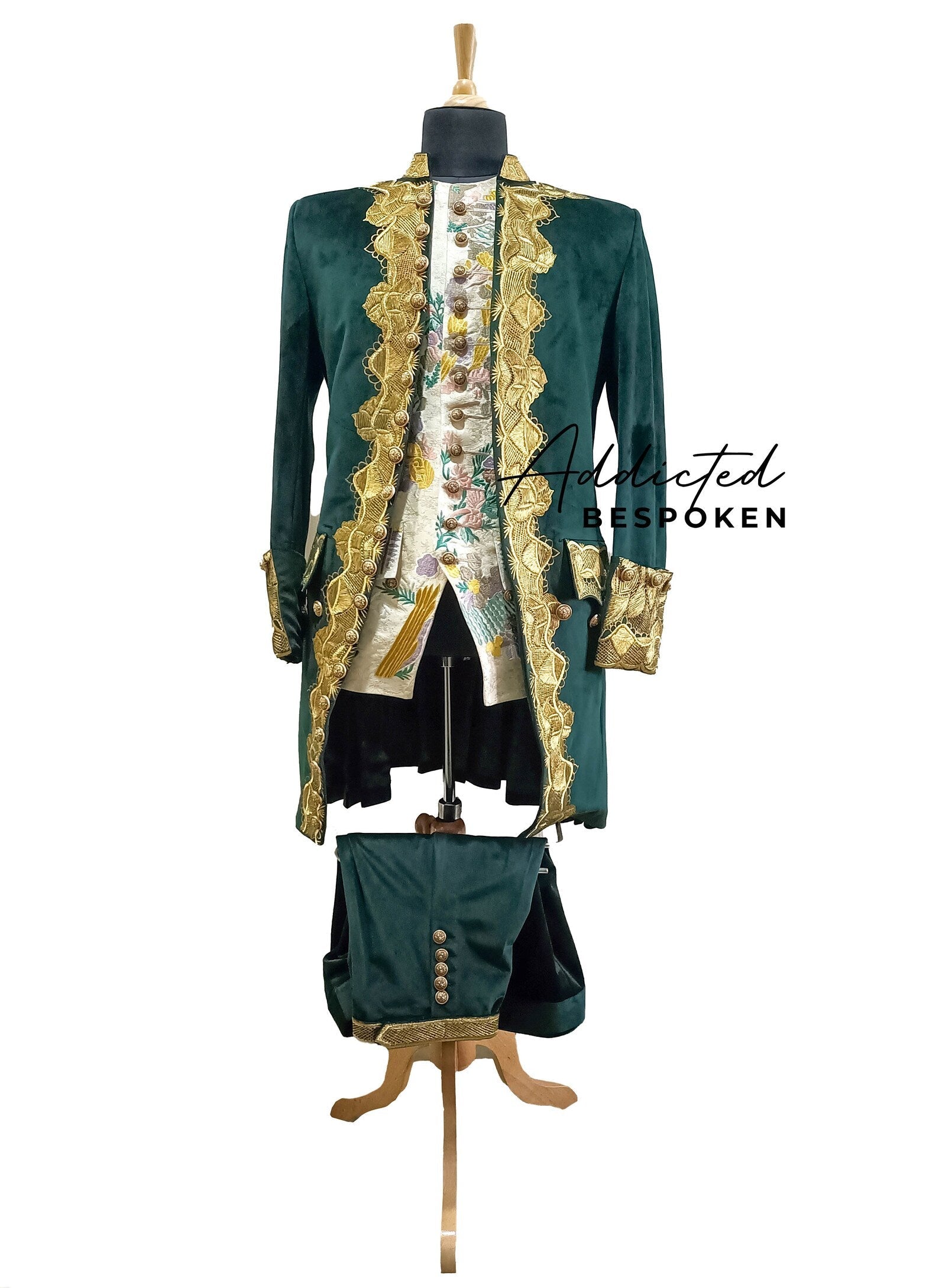 Rococo Regal Wedding Ensemble Addicted Bespoken