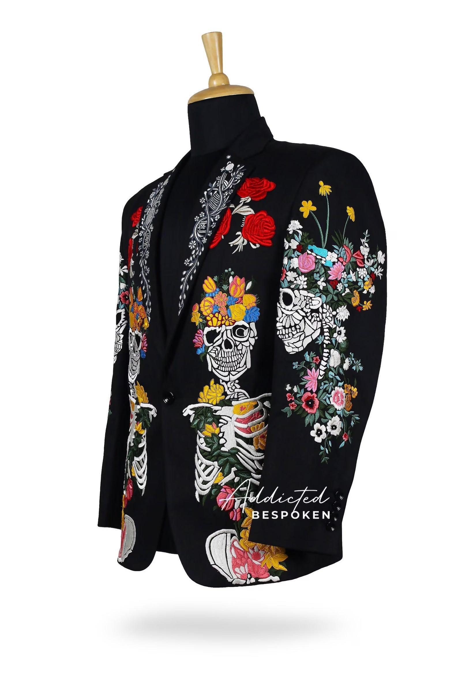 Bloom Skull Masquerade Suit Addicted Bespoken