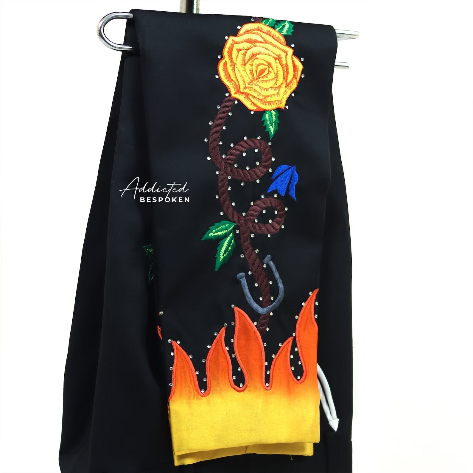 Bumblebee Flames Blossom Suit Addicted Bespoken