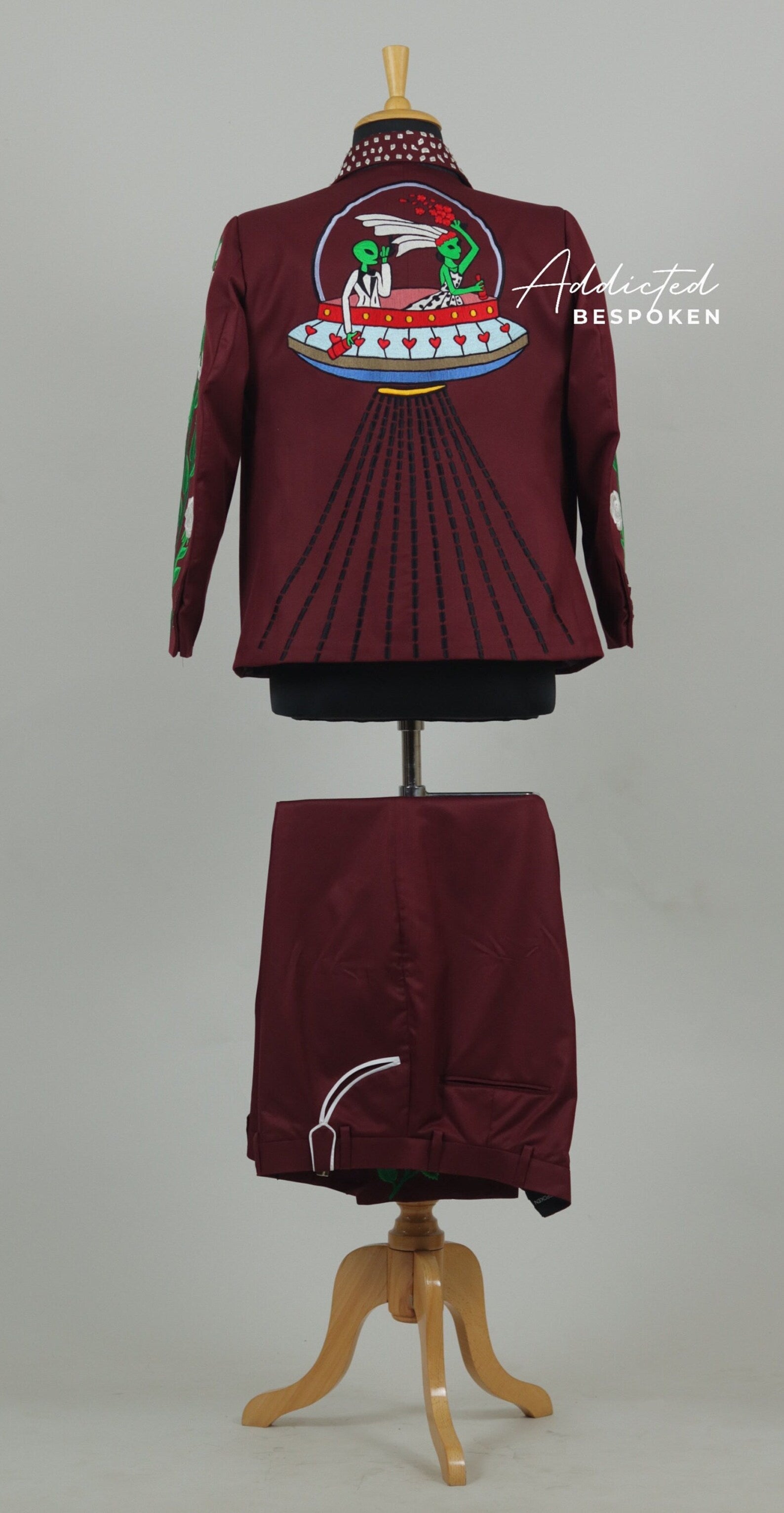 Galactic Cacti Spaceship Suit Addicted Bespoken