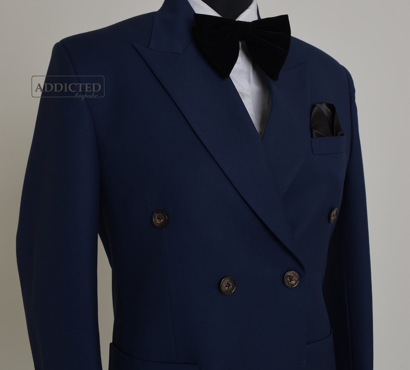 Pockets Peak Blue Blazer Addicted Bespoken