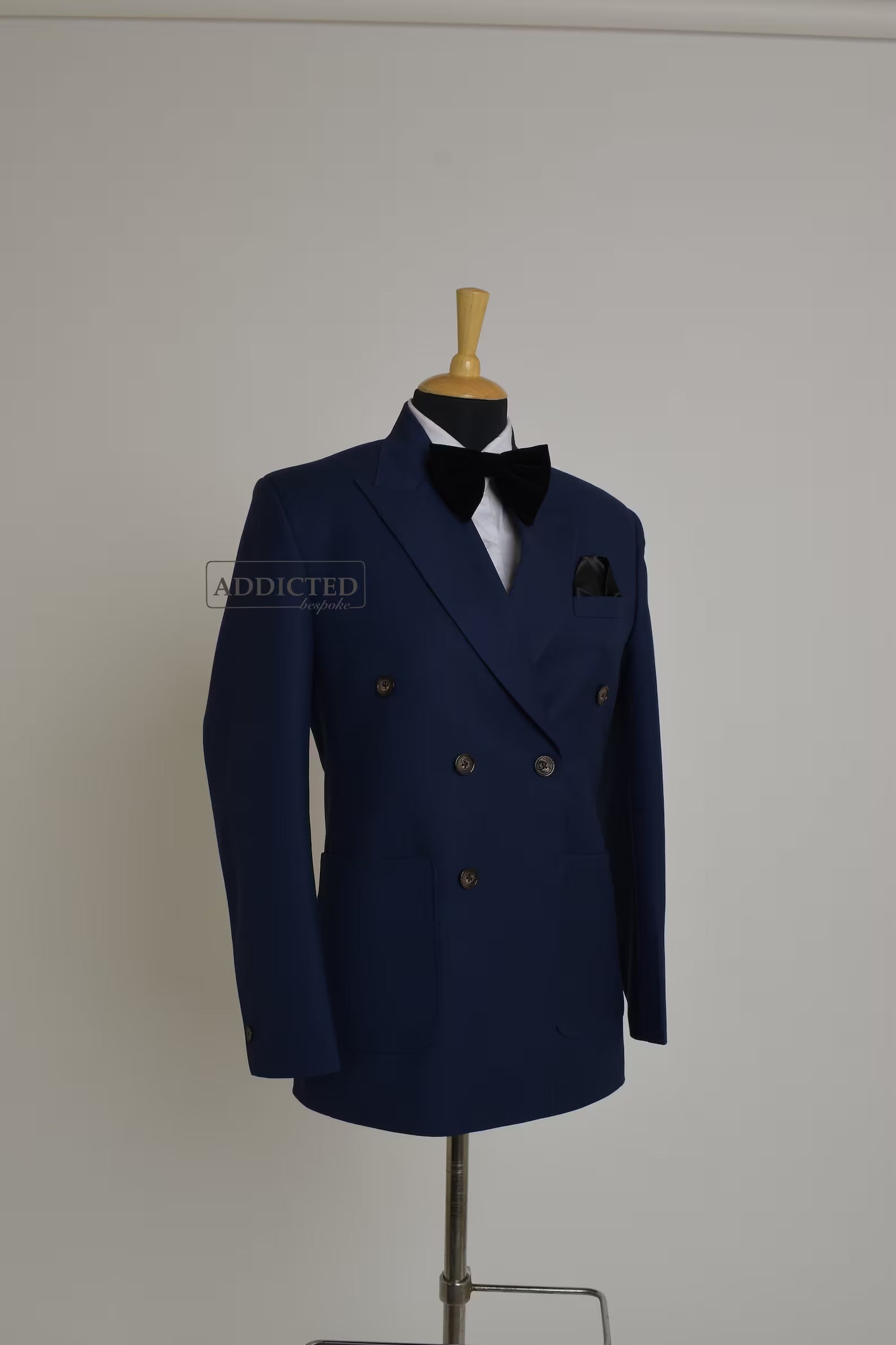 Pockets Peak Blue Blazer Addicted Bespoken
