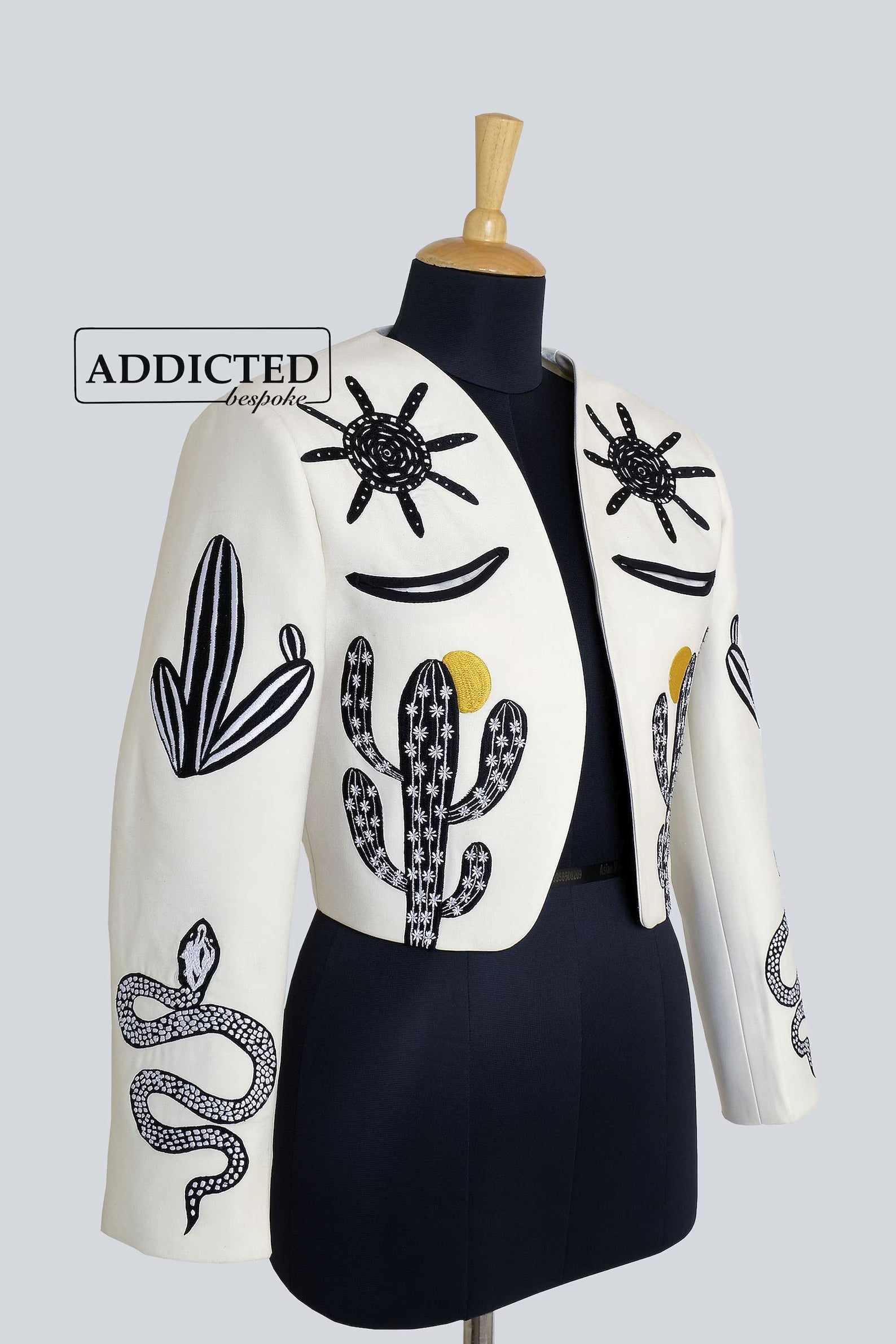 Cactus Cosmos Crop Jacket Addicted Bespoken